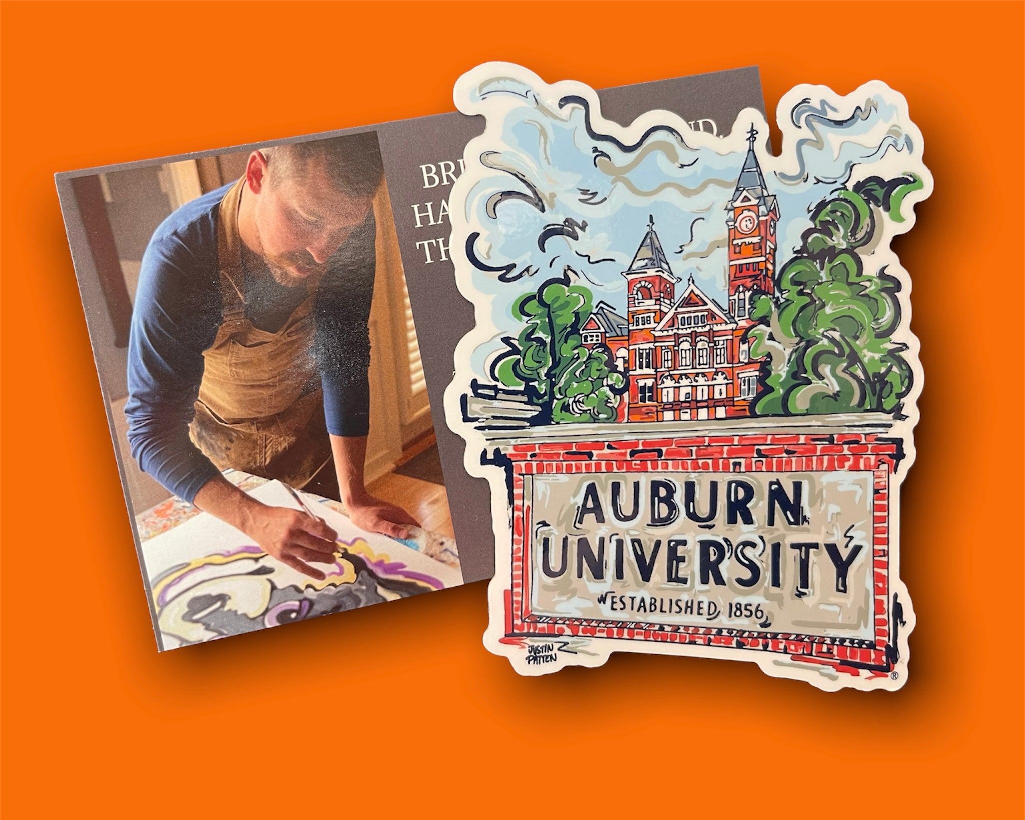 Auburn University Samford Hall Magnet by Justin Patten
