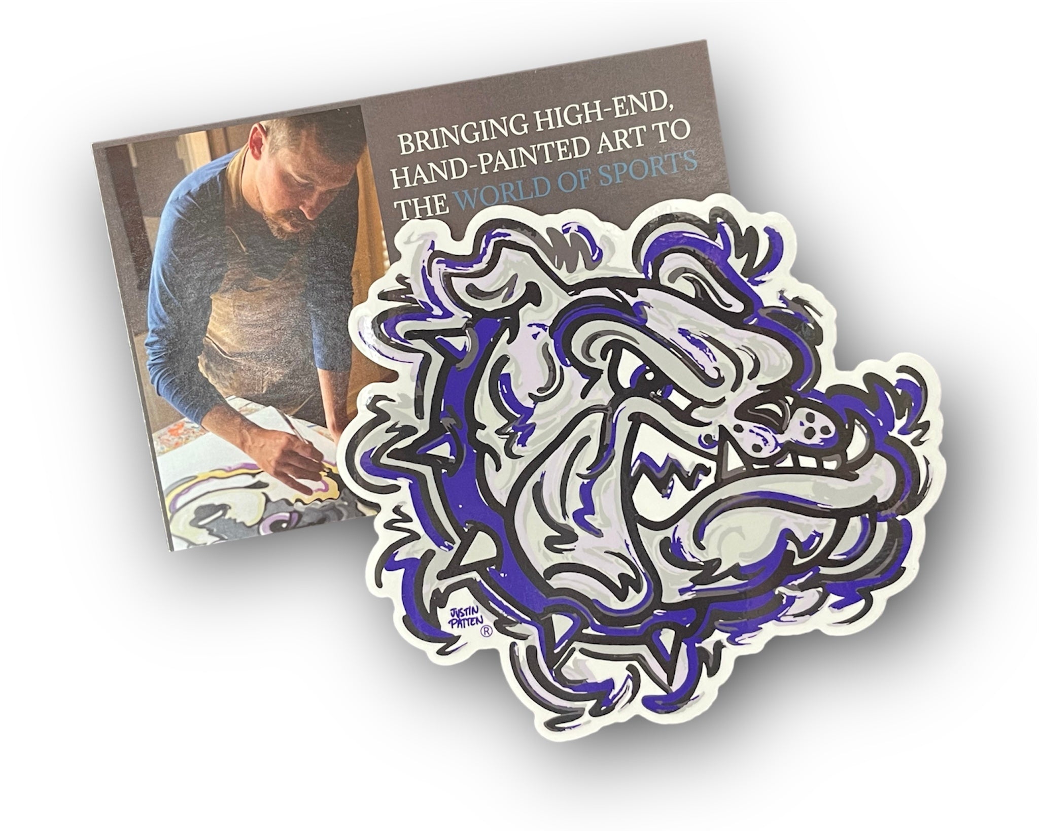 Brownsburg Indiana Magnet by Justin Patten