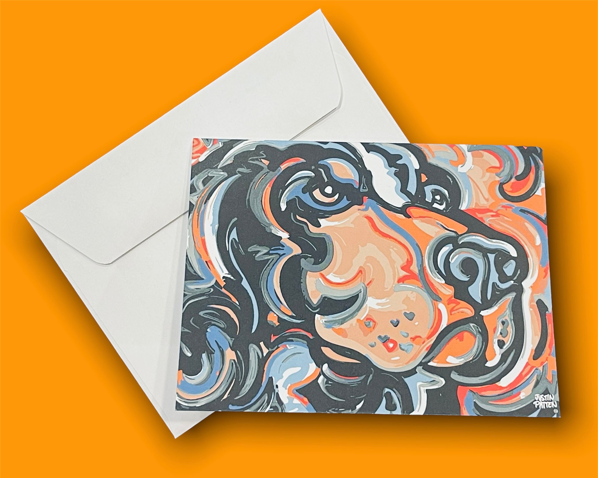 University of Tennessee Smokey Note Card Set of 6 by Justin Patten