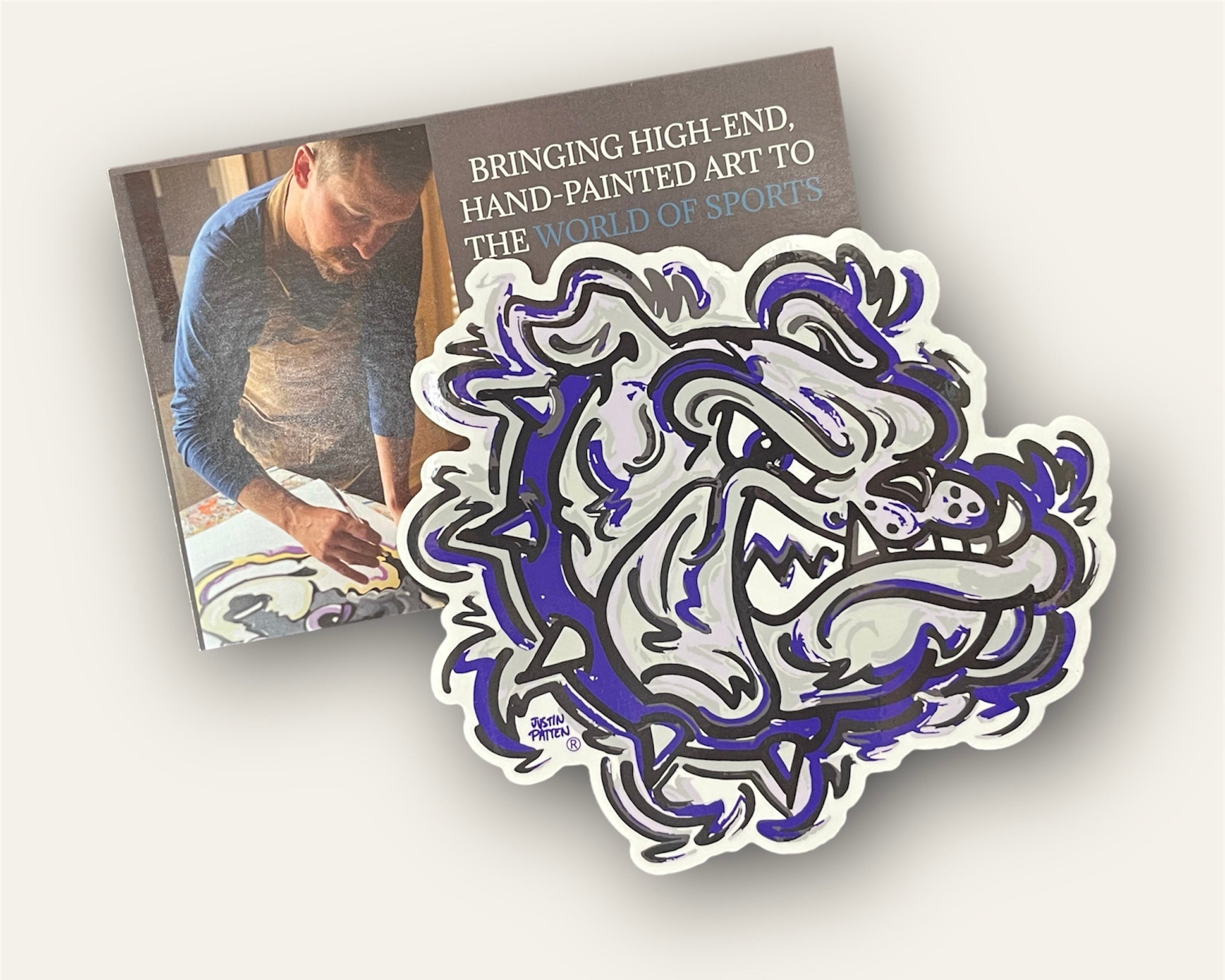 Brownsburg Indiana Magnet by Justin Patten