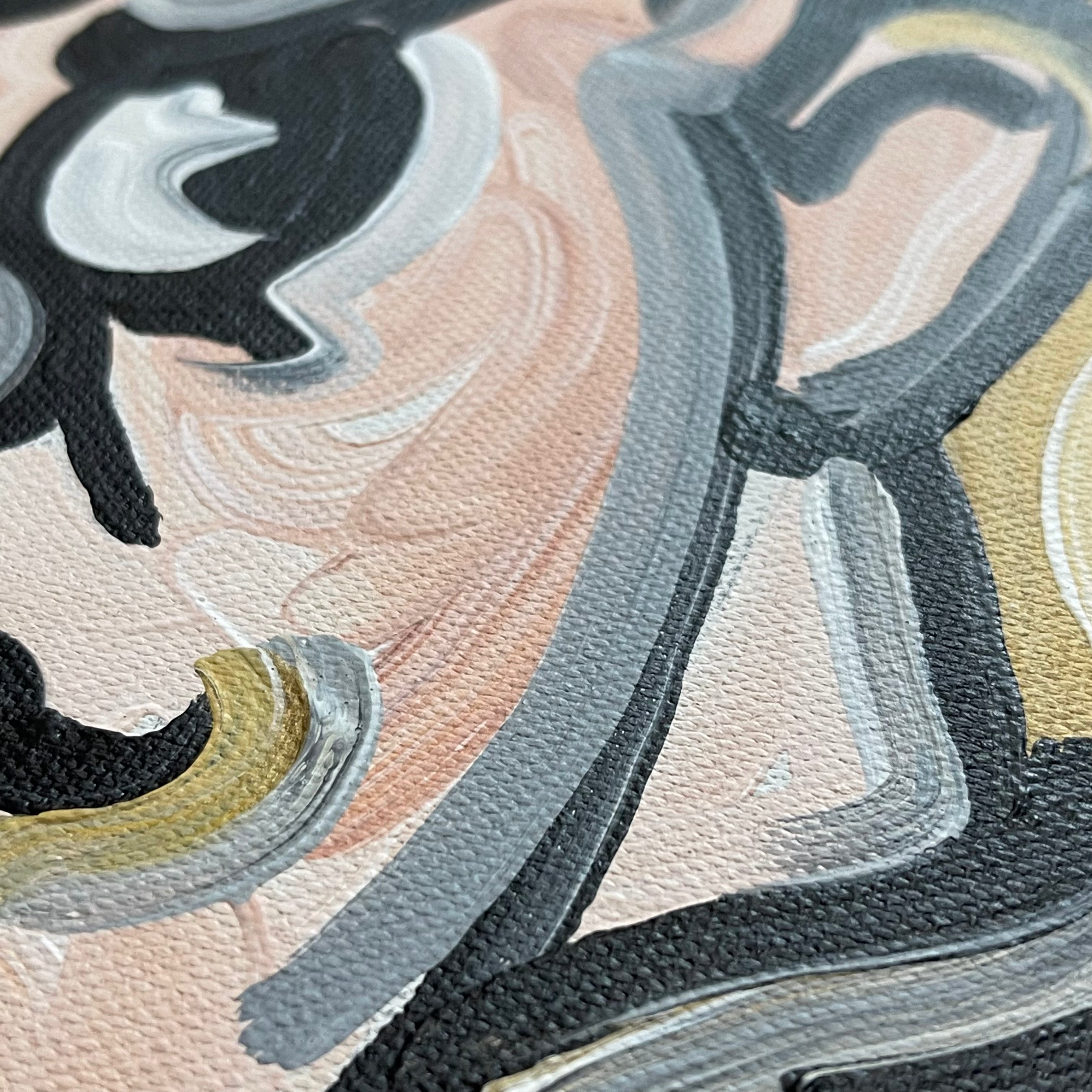 Purdue University Purdue Pete Painting by Justin Patten 12x12 (Custom Painting)