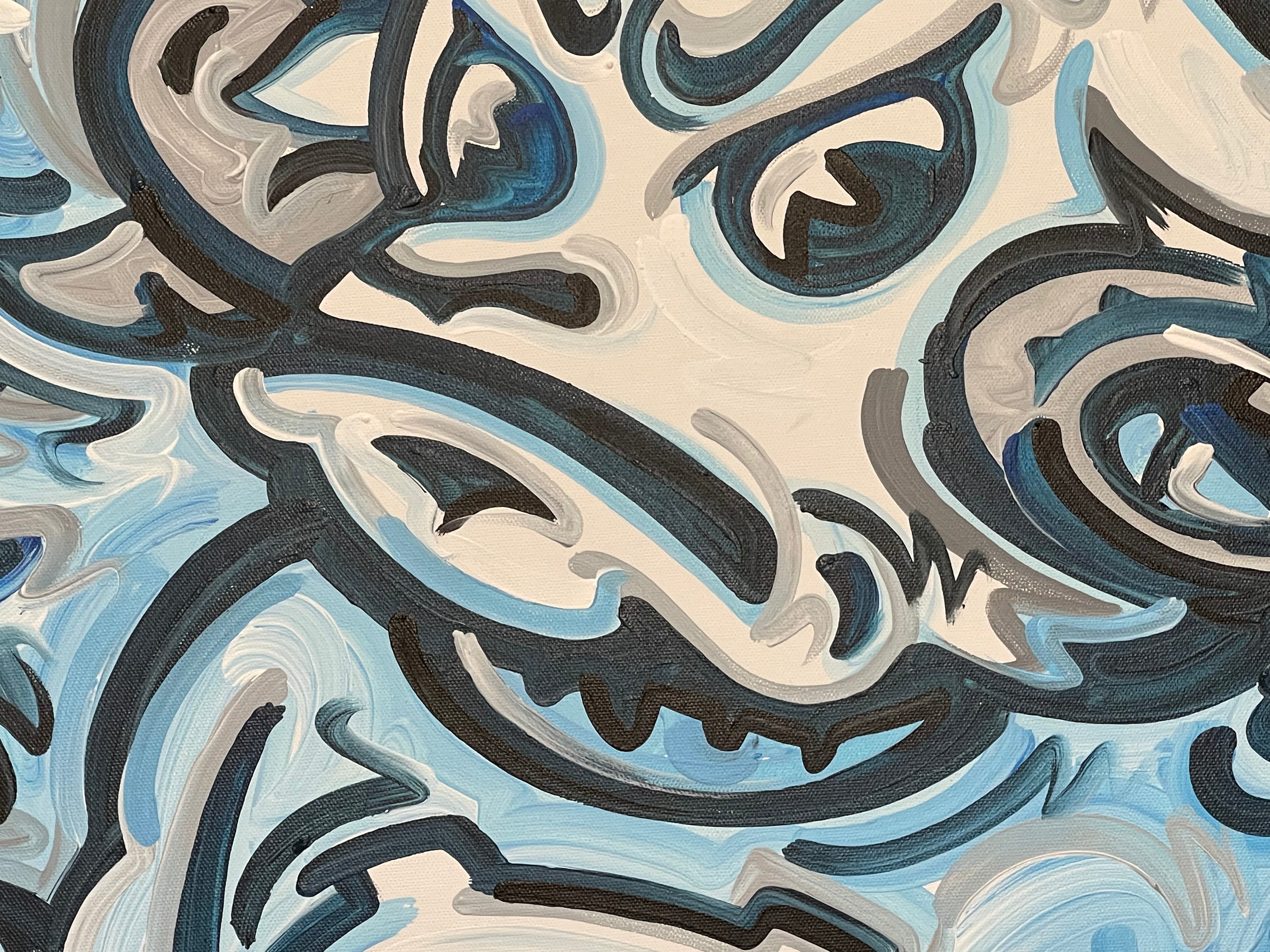 University of North Carolina Mascot Painting by Justin Patten 24x30 (Custom Painting)