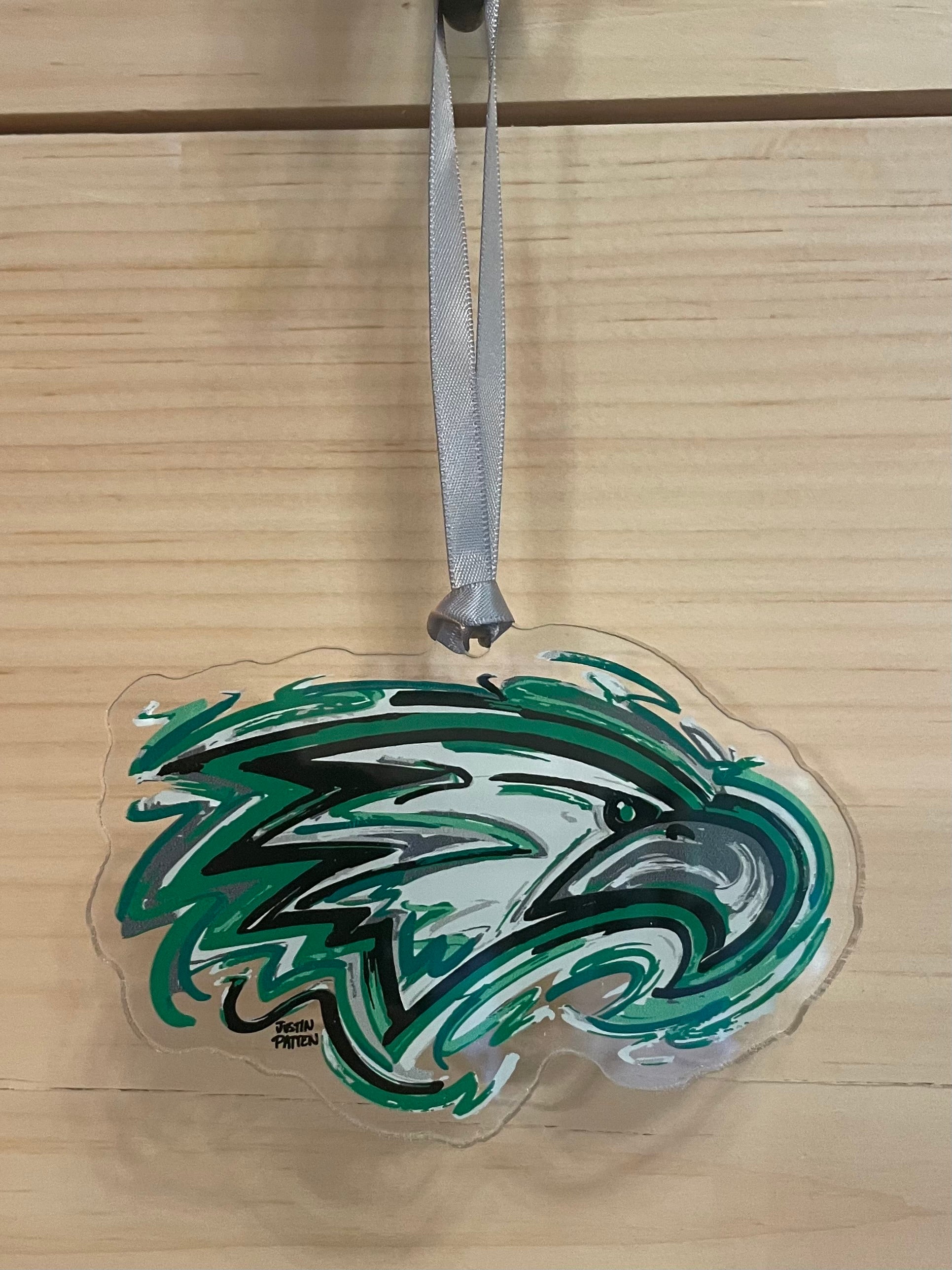 Zionsville Indiana Eagle Ornament by Justin Patten