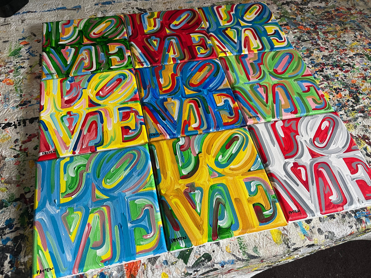 Custom Love Paintings