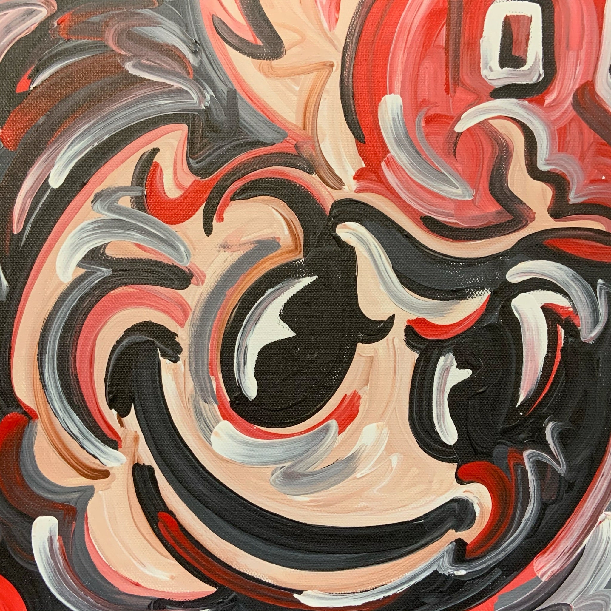 The Ohio State University Brutus Painting by Justin Patten