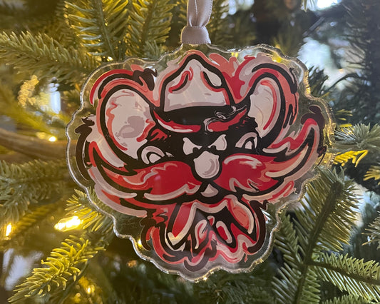 Texas Tech Mascot Ornament by Justin Patten