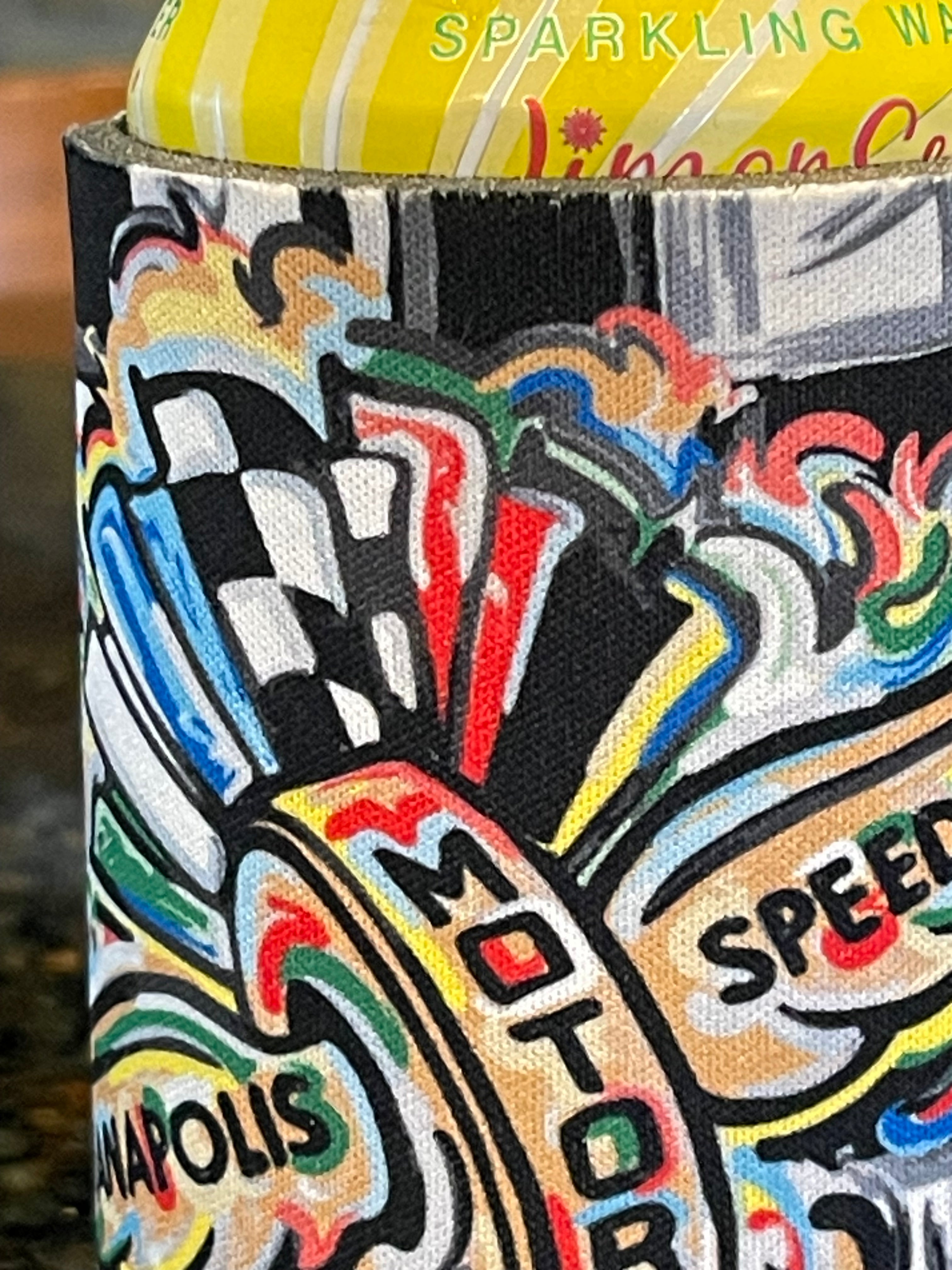 Indianapolis Motor Speedway Koozie/ Drink Sleeve by Justin Patten