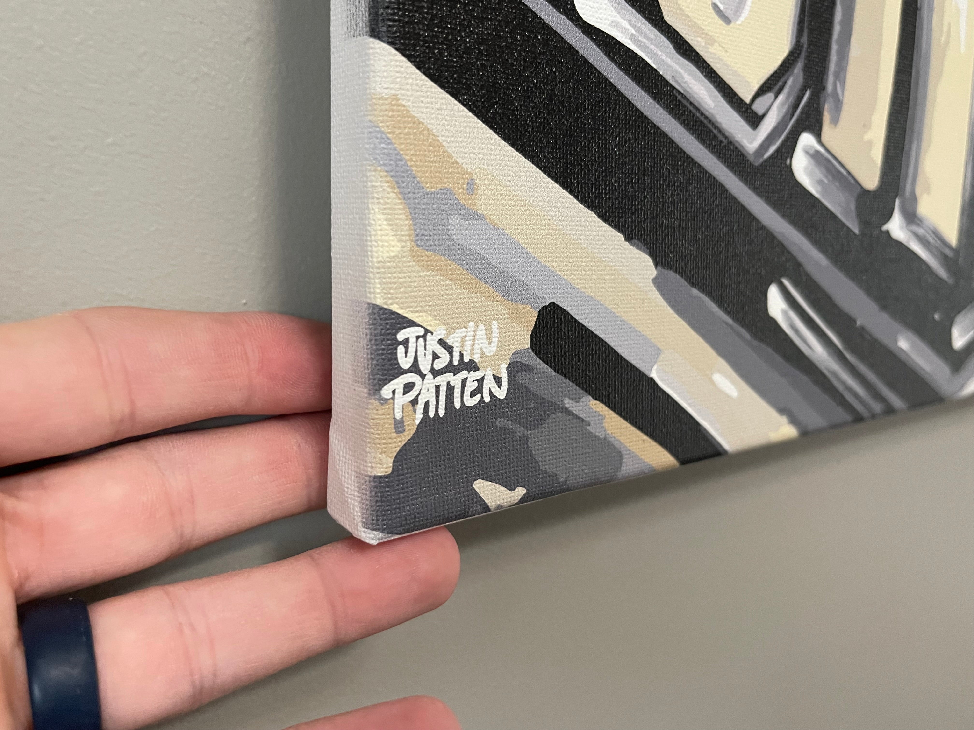 Purdue University 16" x 20" Boilermaker Special Wrapped Canvas Print by Justin Patten