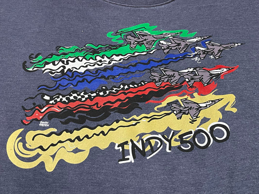 Indianapolis Motor Speedway Flyover Fleece Crew by Justin Patten