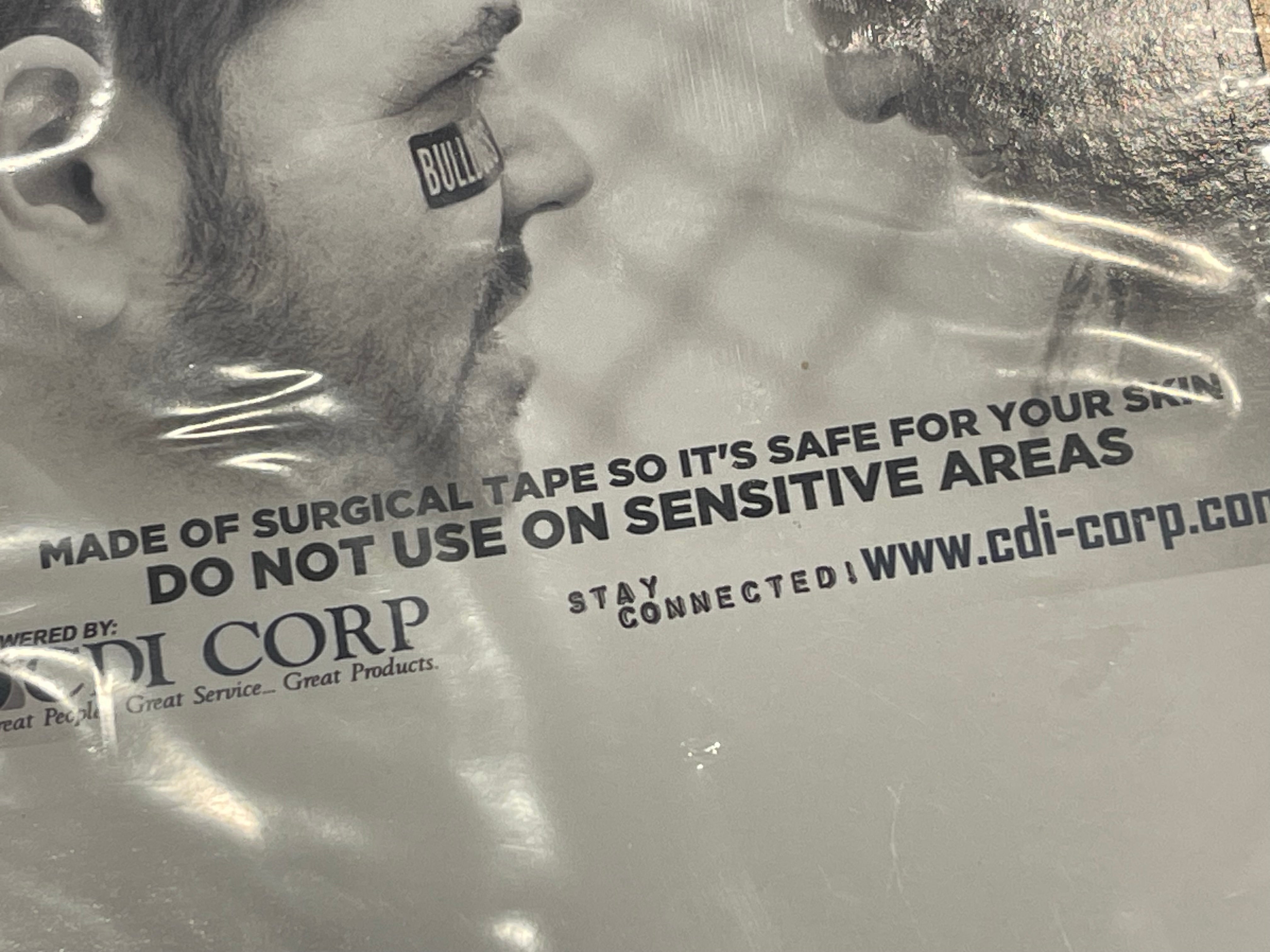 Butler University Body Cal Sticker by Justin Patten (Face Tattoo)