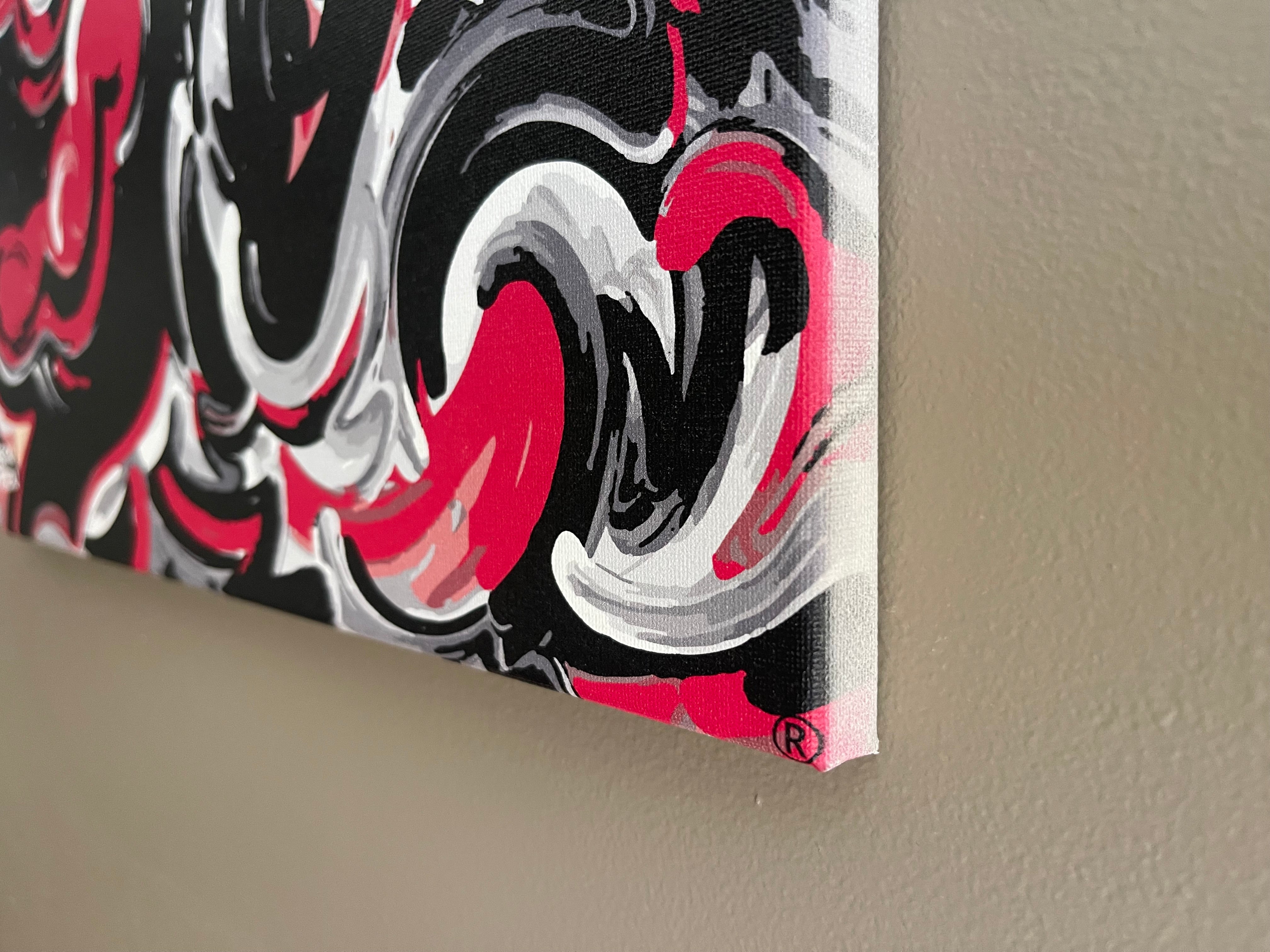 The Ohio State University 16"x 20" Vintage Brutus Wrapped Canvas Print by Justin Patten