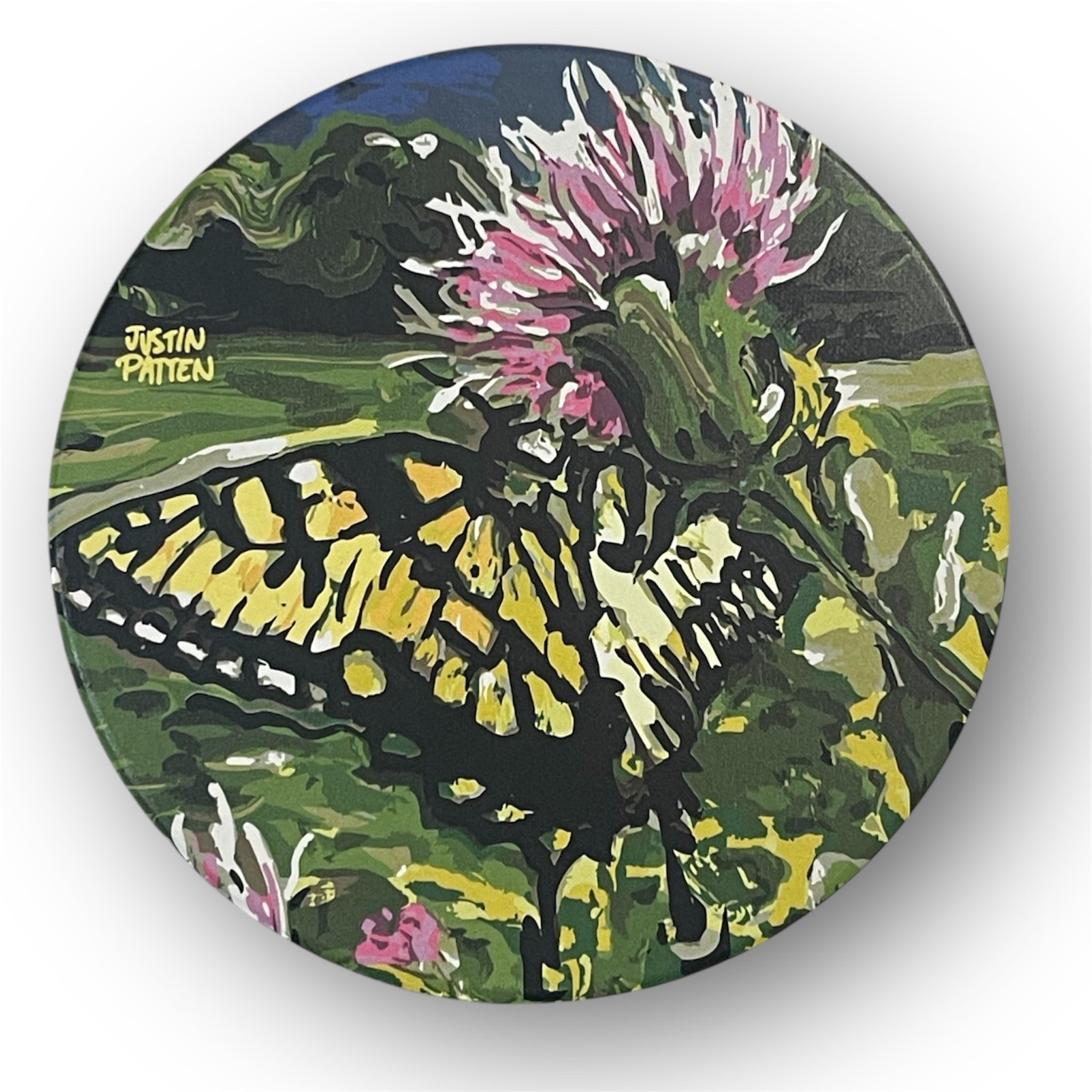 Butterfly Stone Coaster by Justin Patten (Wholesale)
