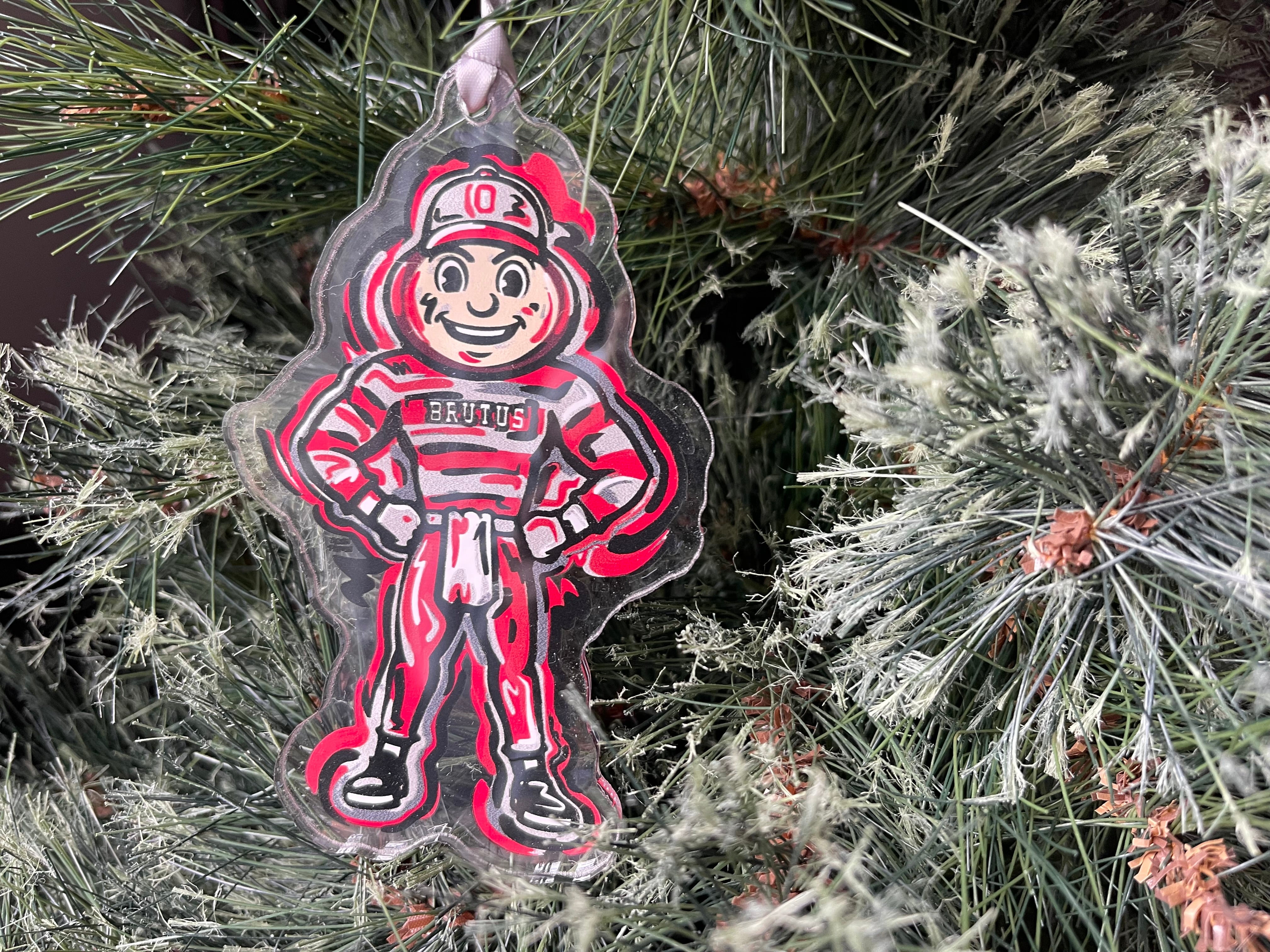 The Ohio State University New Burtus Ornament by Justin Patten