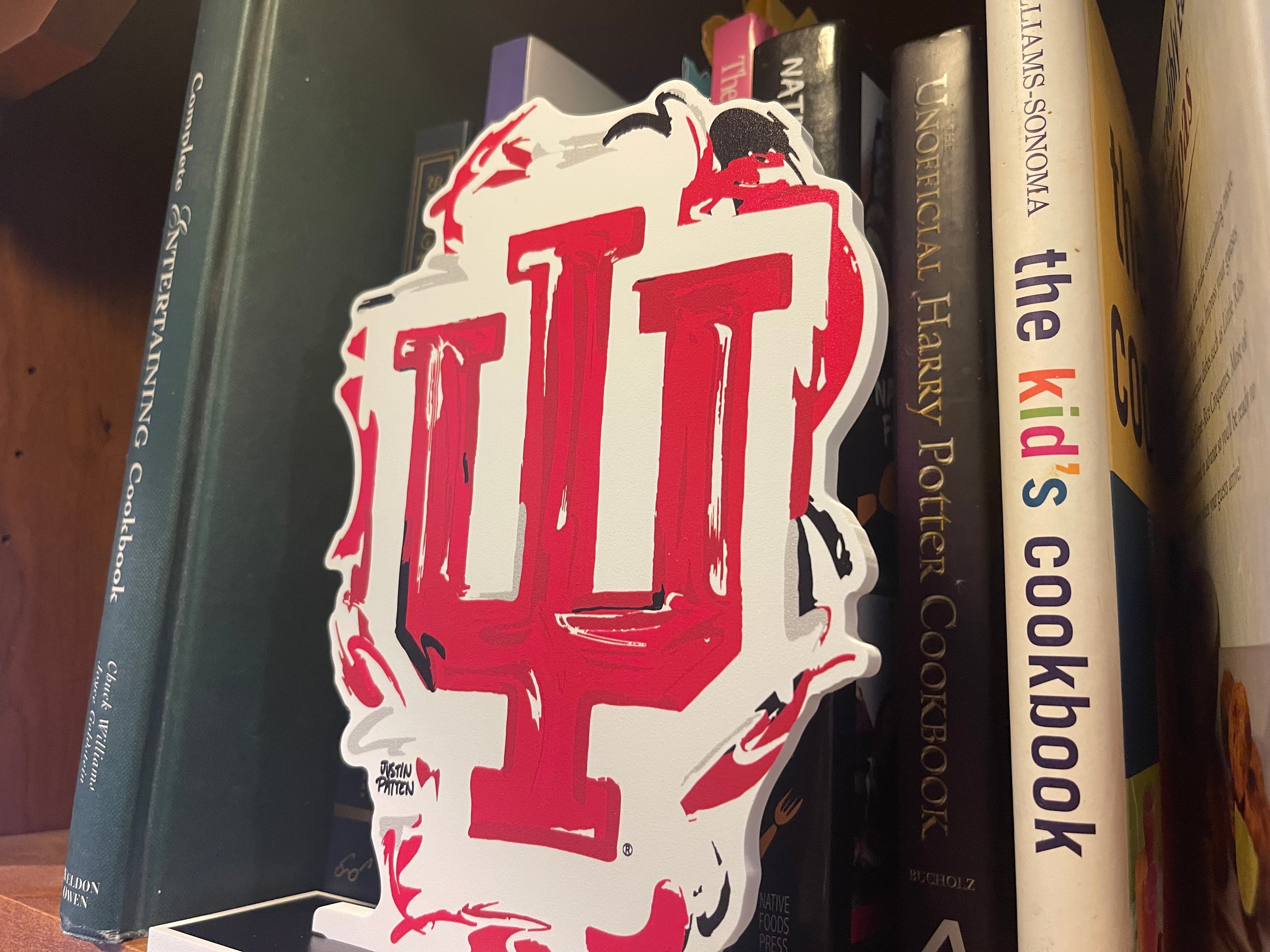 Indiana University IU Trident Standee by Justin Patten