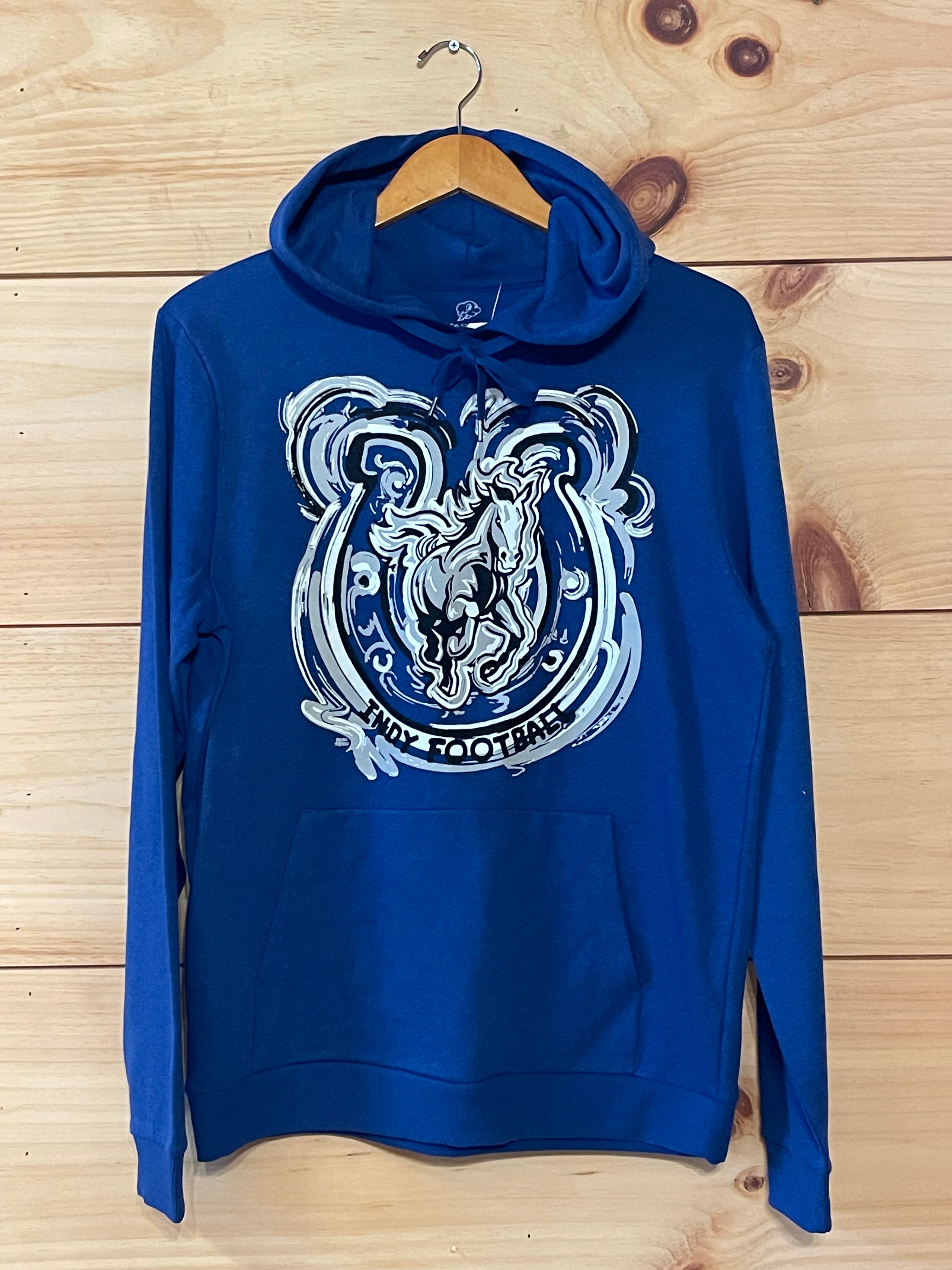 Indiana INDY Football Hoodie  by Justin Patten