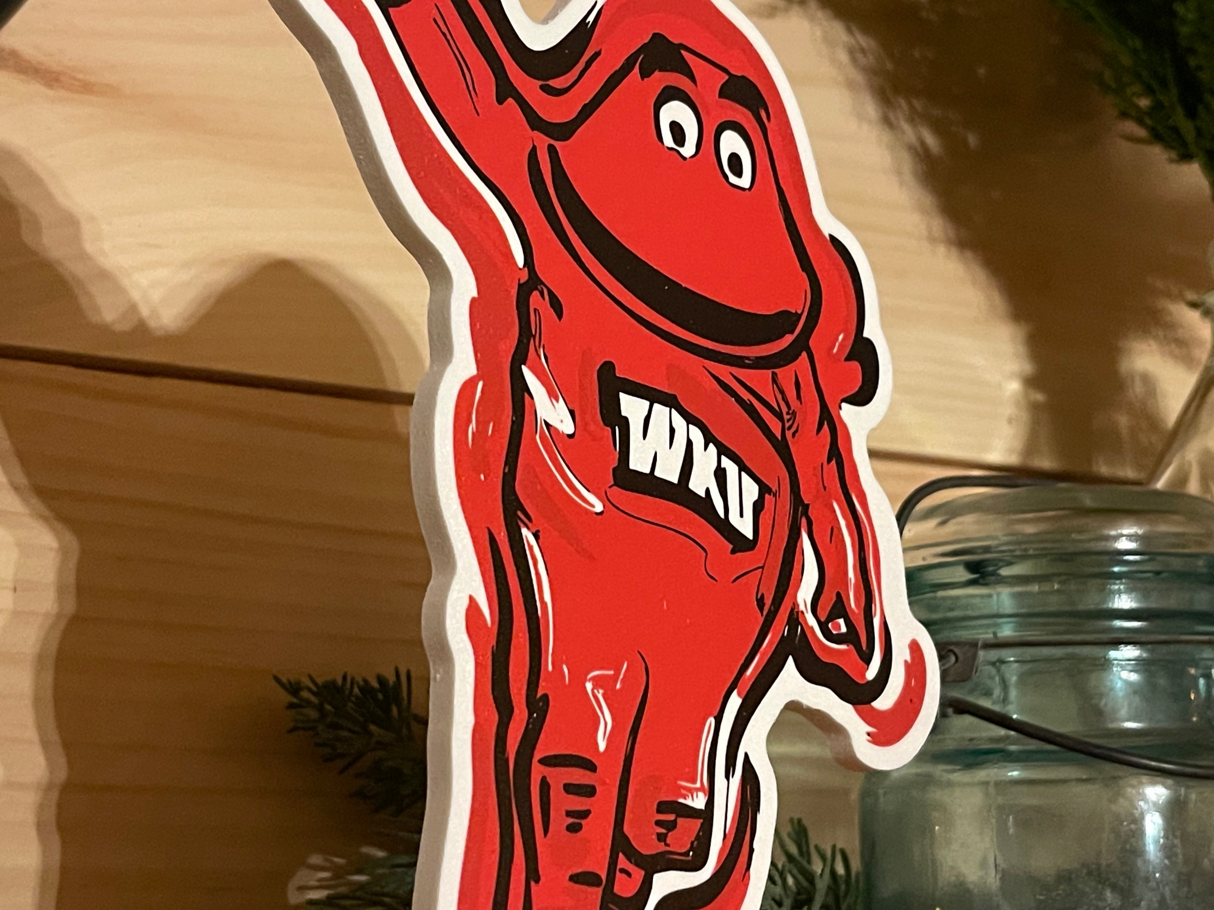 Western Kentucky Big Red Mascot Standee by Justin Patten (WKU)