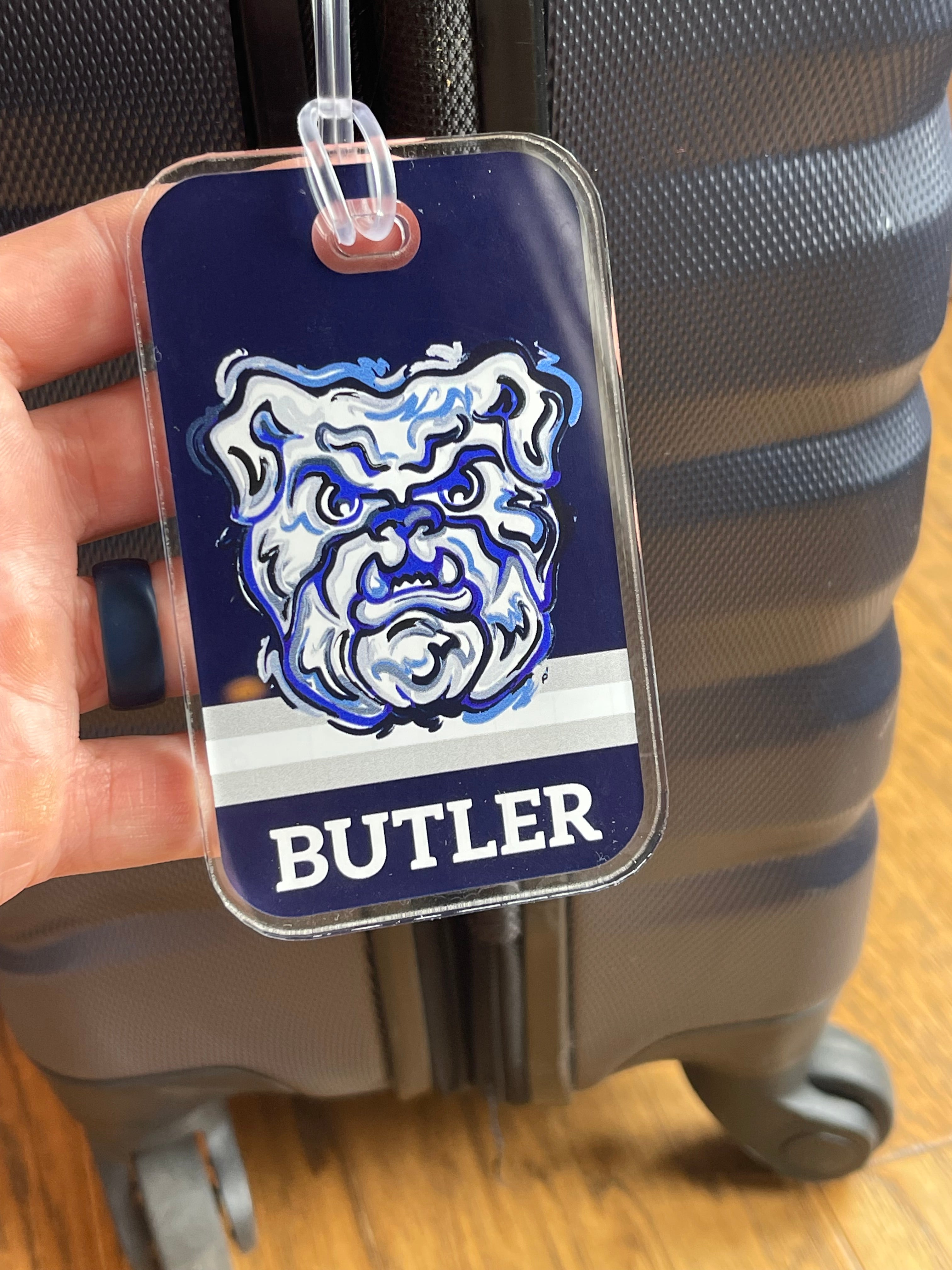 Butler University Bag Tag by Justin Patten