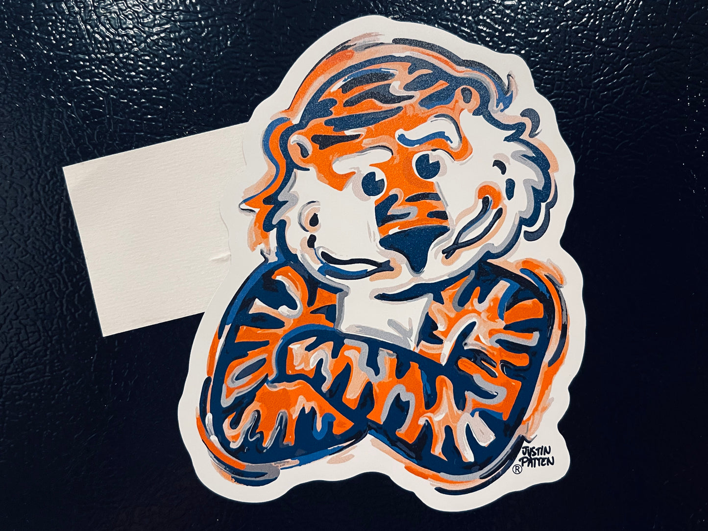 Auburn University Aubie Magnet by Justin Patten