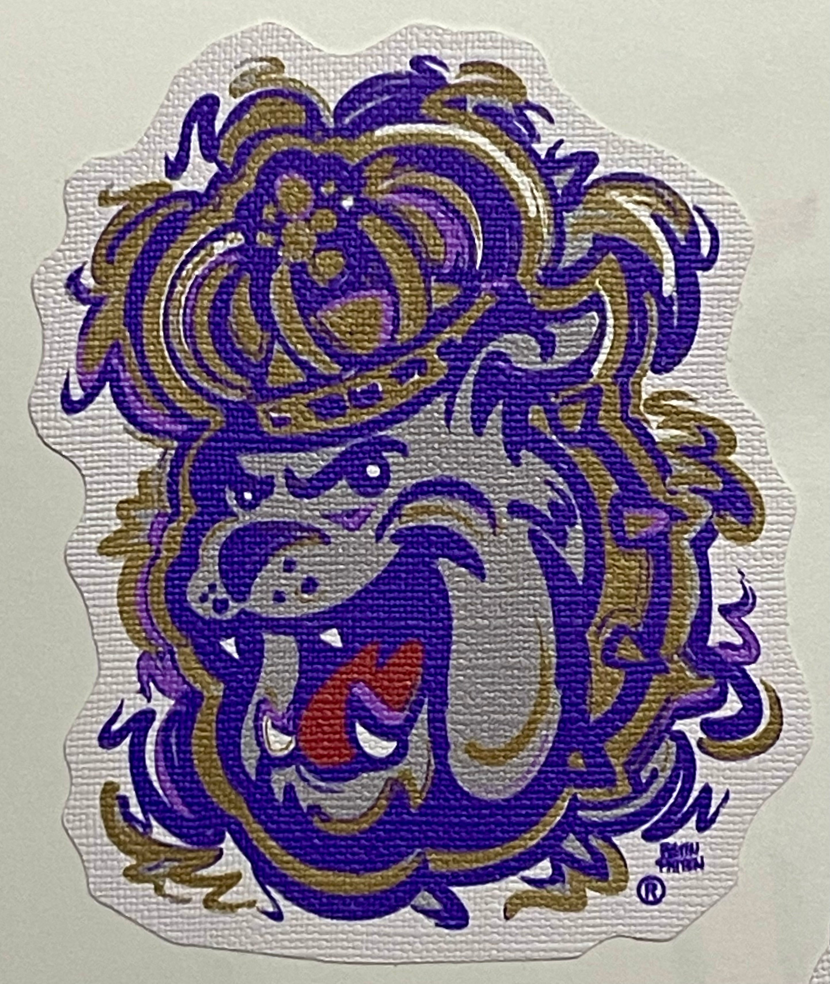 James Madison University Durable Sticker by Justin Patten (JMU)