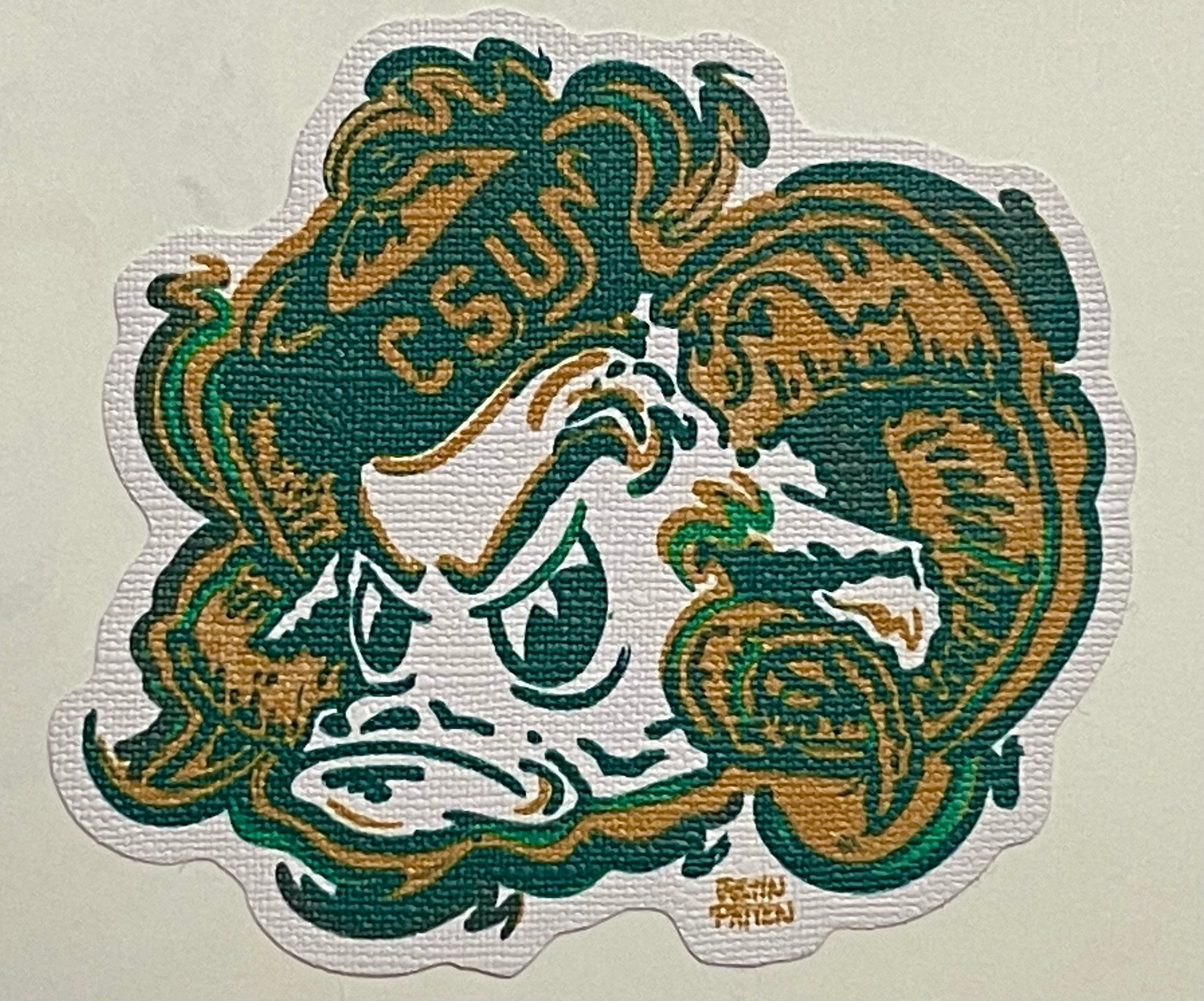 Colorado State University Durable Sticker by Justin Patten (CSU)