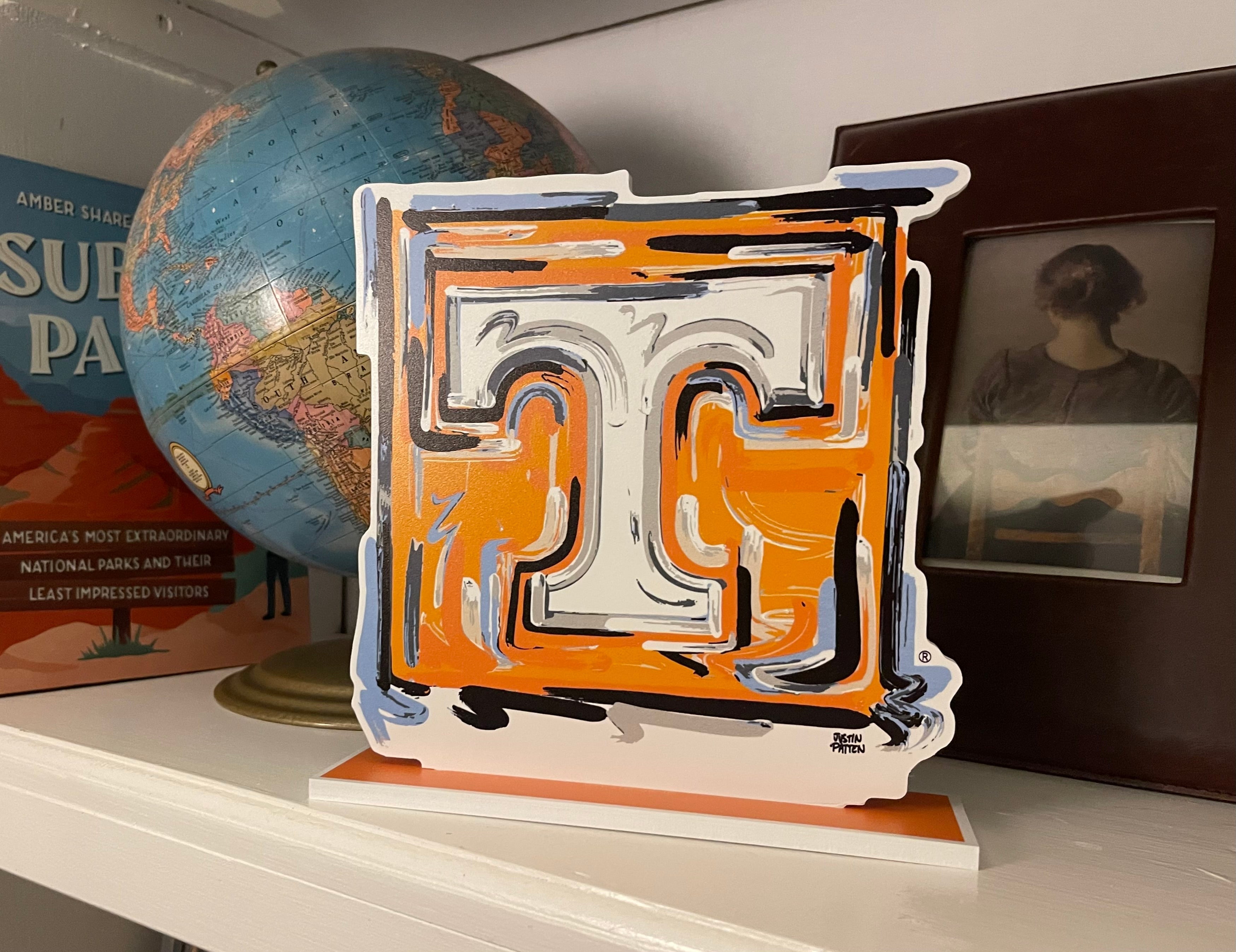 University of Tennessee "T" Standee by Justin Patten
