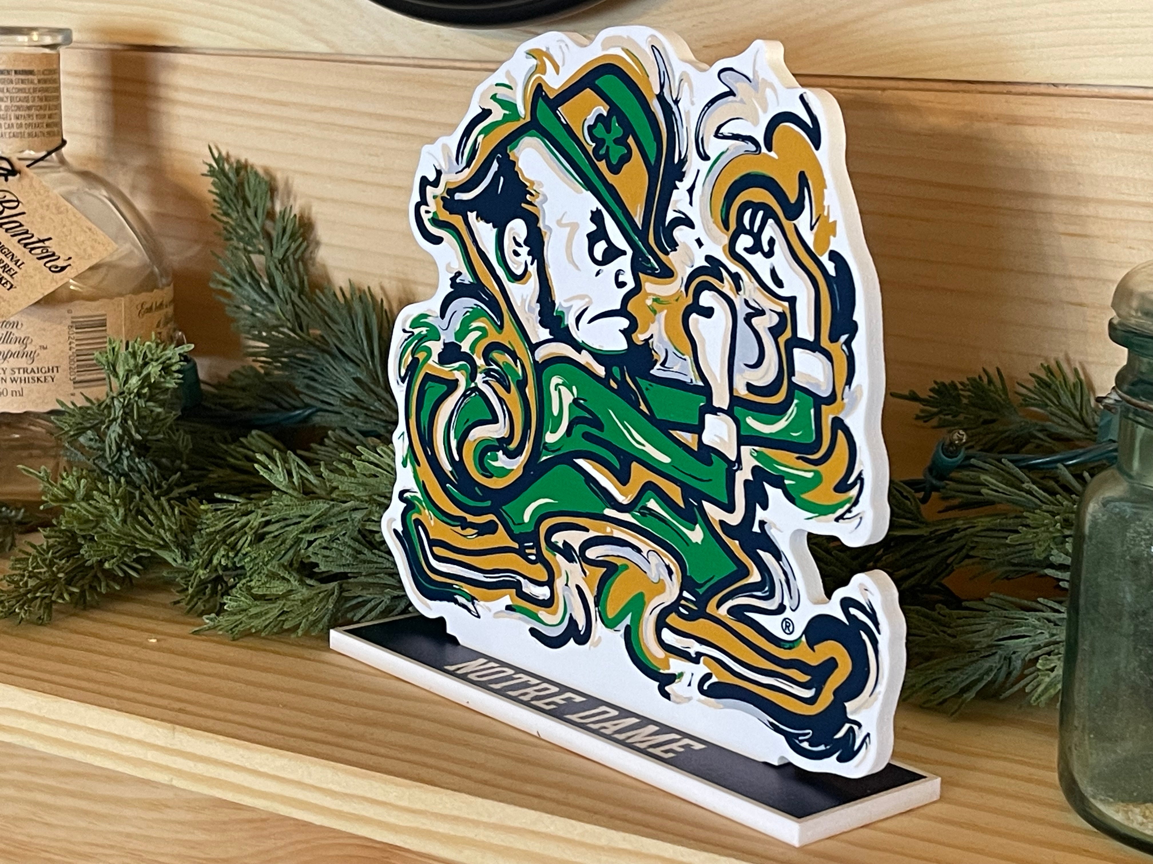 University of Notre Dame Standee by Justin Patten (Officially Licensed Product, ND)