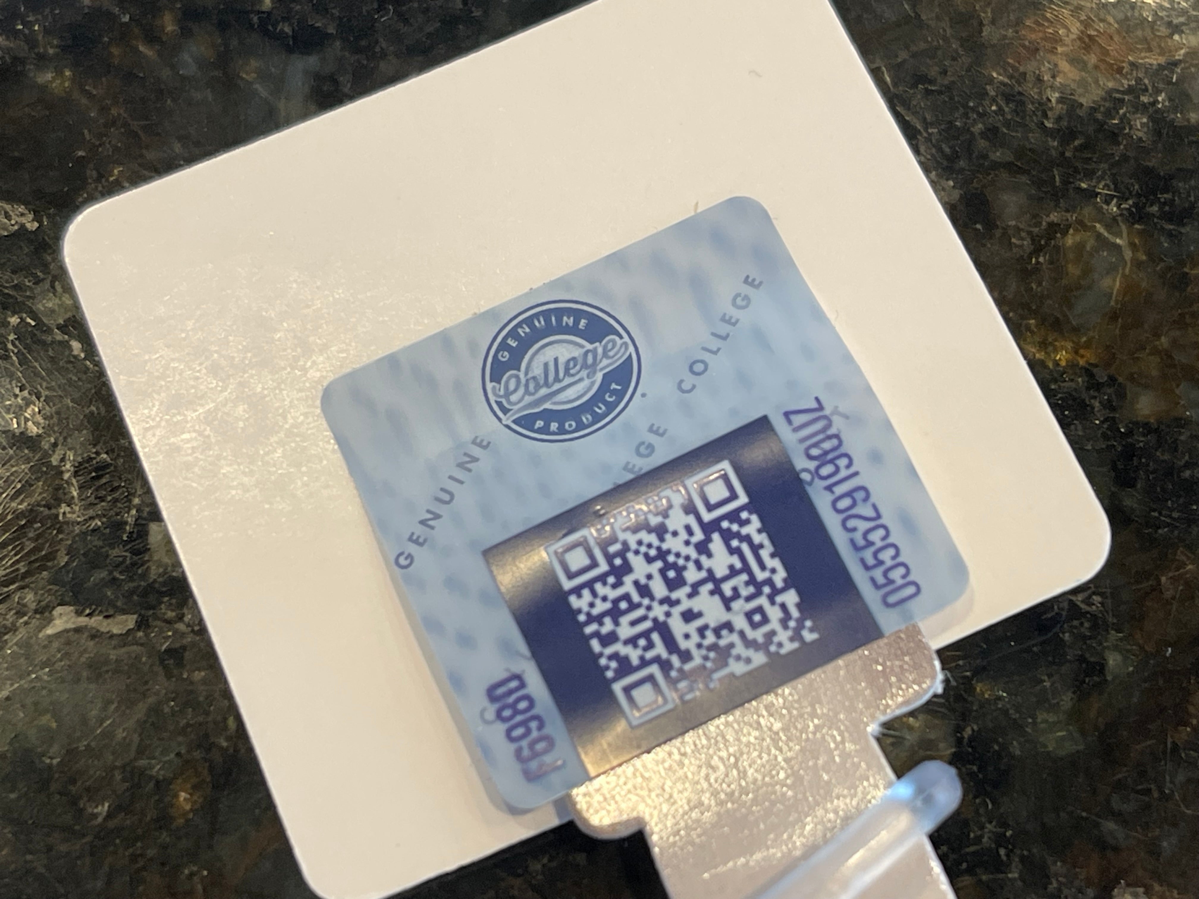 University of Notre Dame Bag Tag  by Justin Patten (Officially Licensed Product, ND)