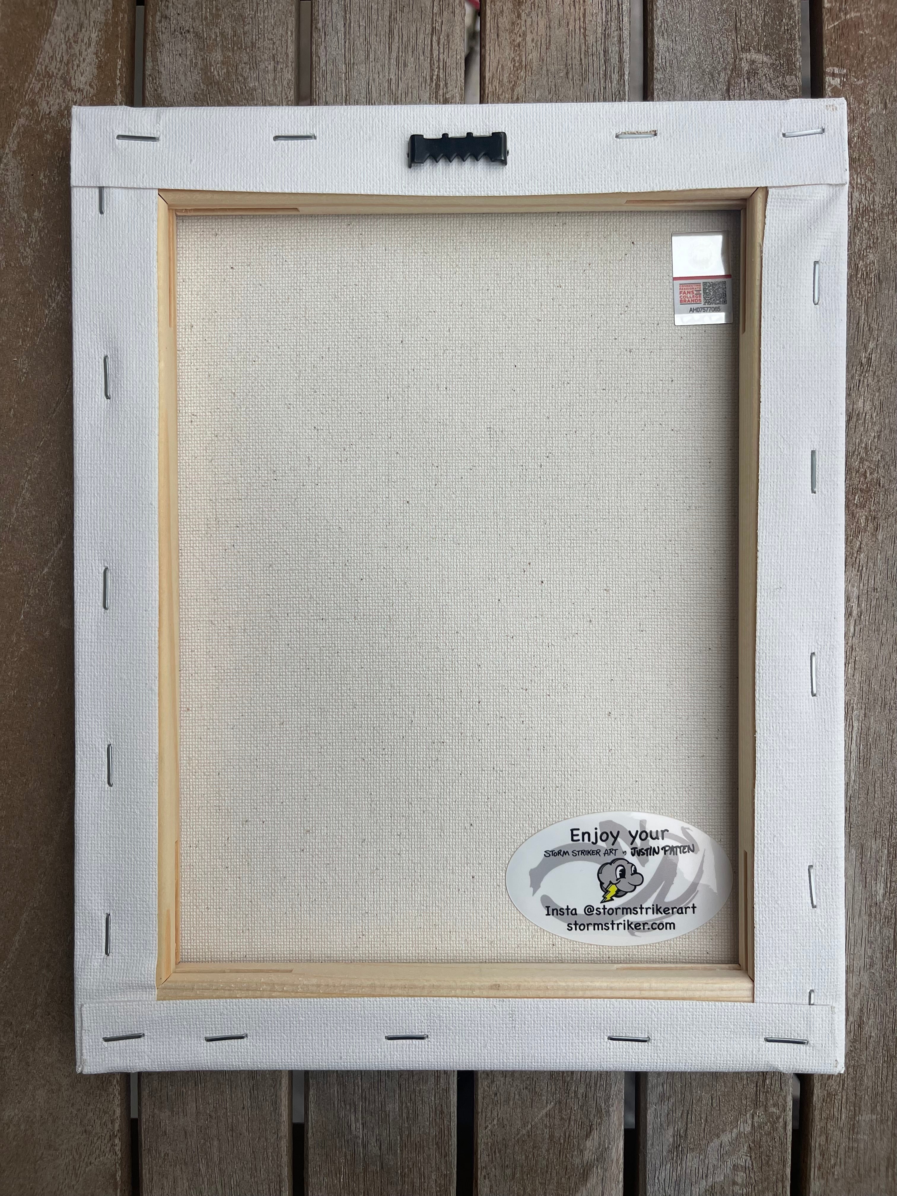 North Carolina State University 8" x 10" Memorial Tower Wrapped Canvas Print by Justin Patten (Wolfpack, Raleigh, NC State)