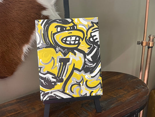 University of Iowa, New Harkey, 8" x 10" Wrapped Canvas Print by Justin Patten