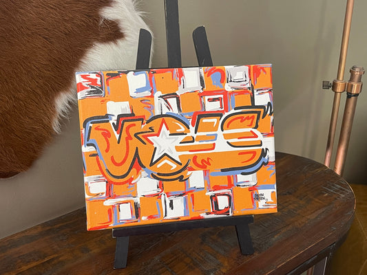 University of Tennessee 10" x 8" VOLS Wrapped Canvas Print by Justin Patten