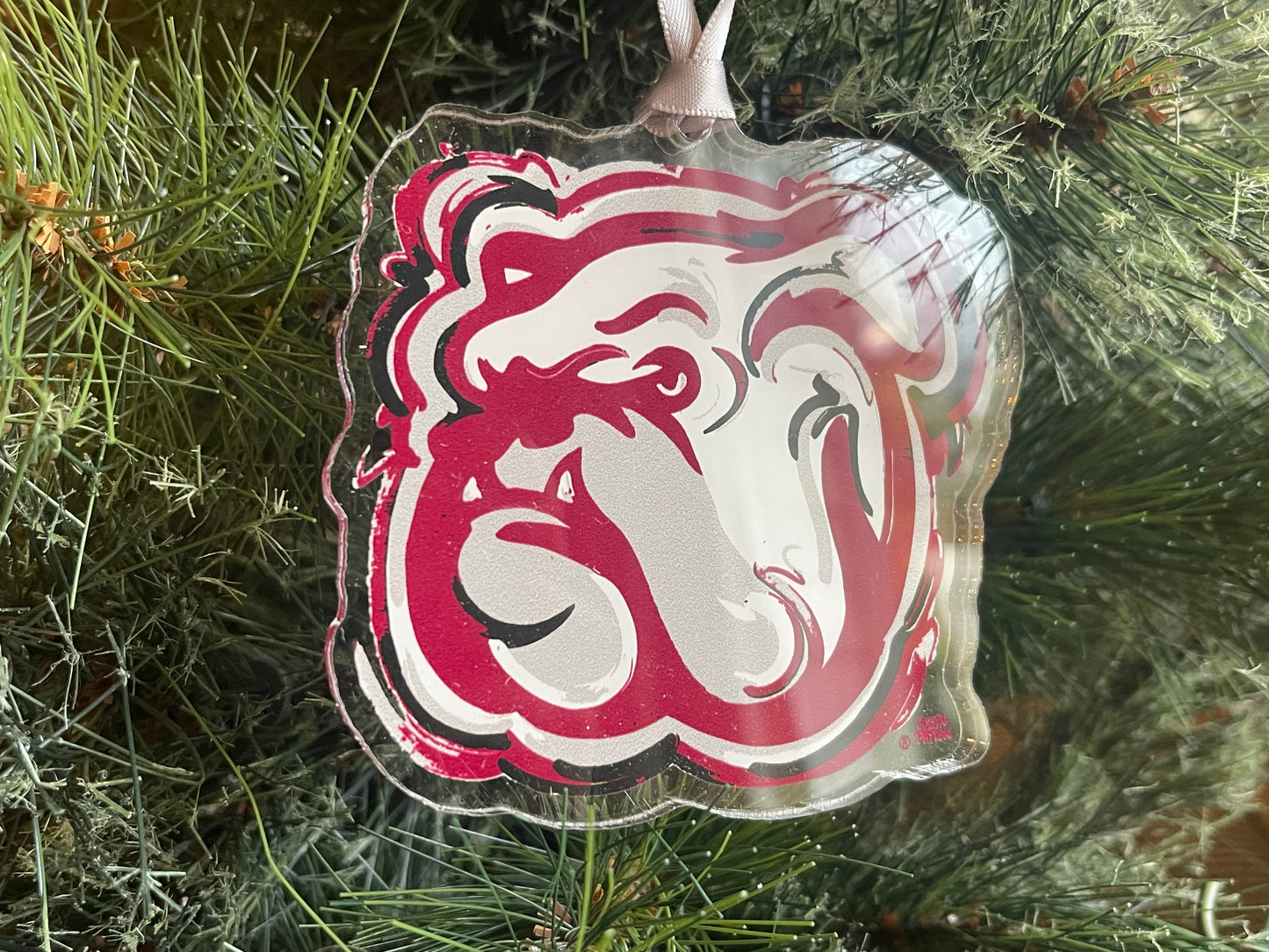 Mississippi State University Mascot Ornament by Justin Patten