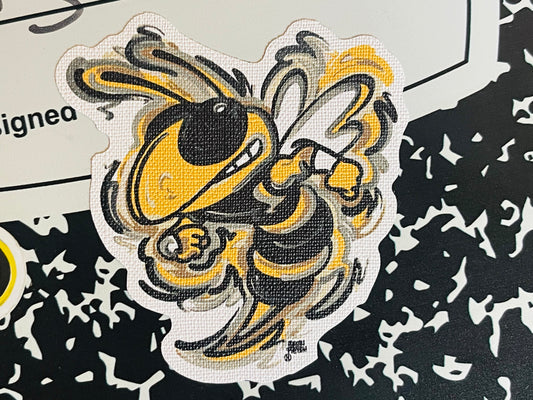 Georgia Tech University Buzz Logo Durable Sticker by Justin Patten