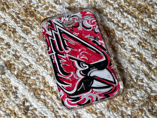 Ball State University Bag Tag by Justin Patten