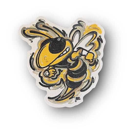 Georgia Tech University Buzz Logo Durable Sticker by Justin Patten