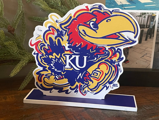 University of Kansas Jayhawks Standee by Justin Patten