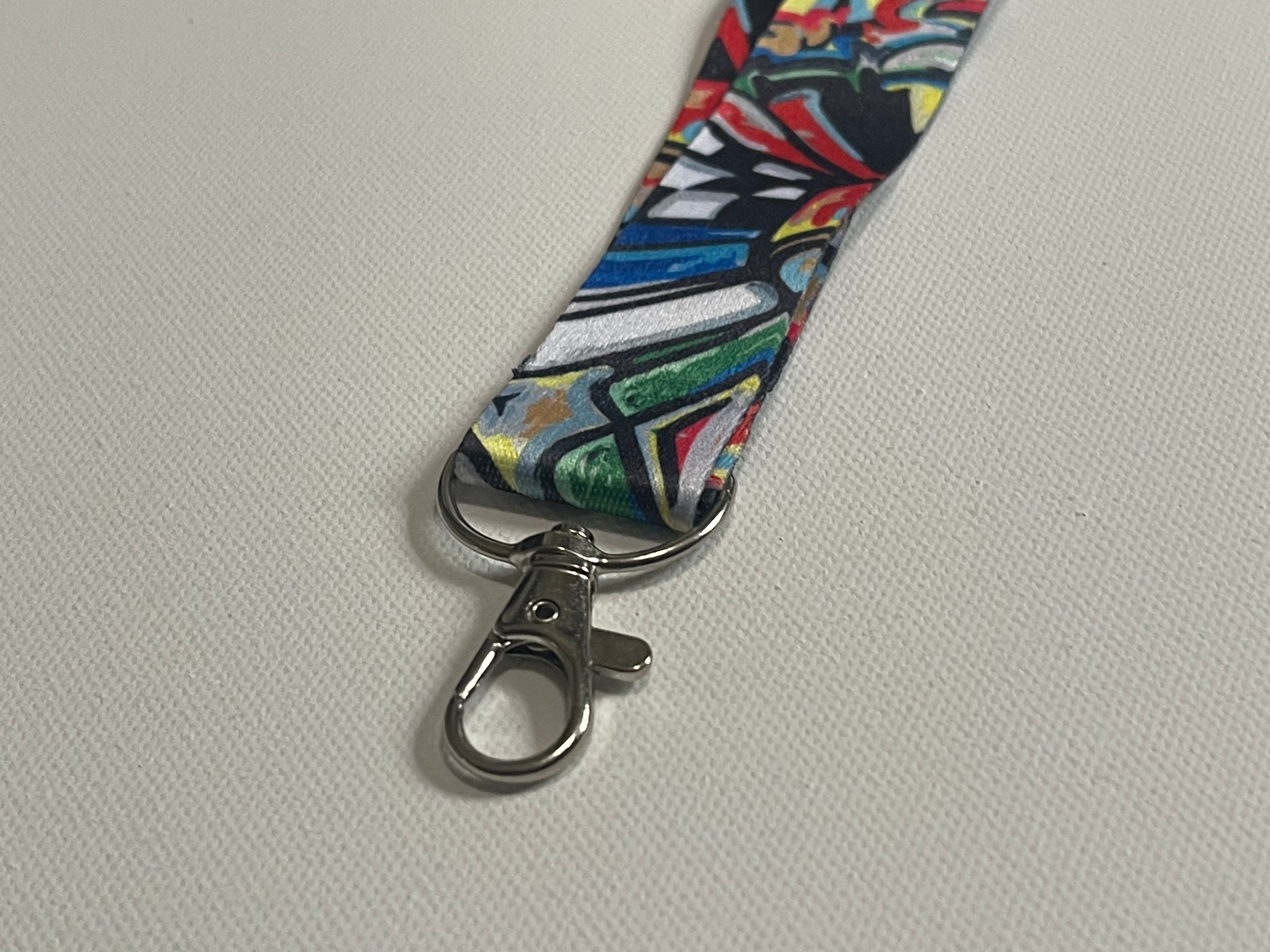 Indianapolis Motor Speedway Wing and Wheel Lanyard by Justin Patten (IMS, INDY 500, Racing Fan, Indy Car)