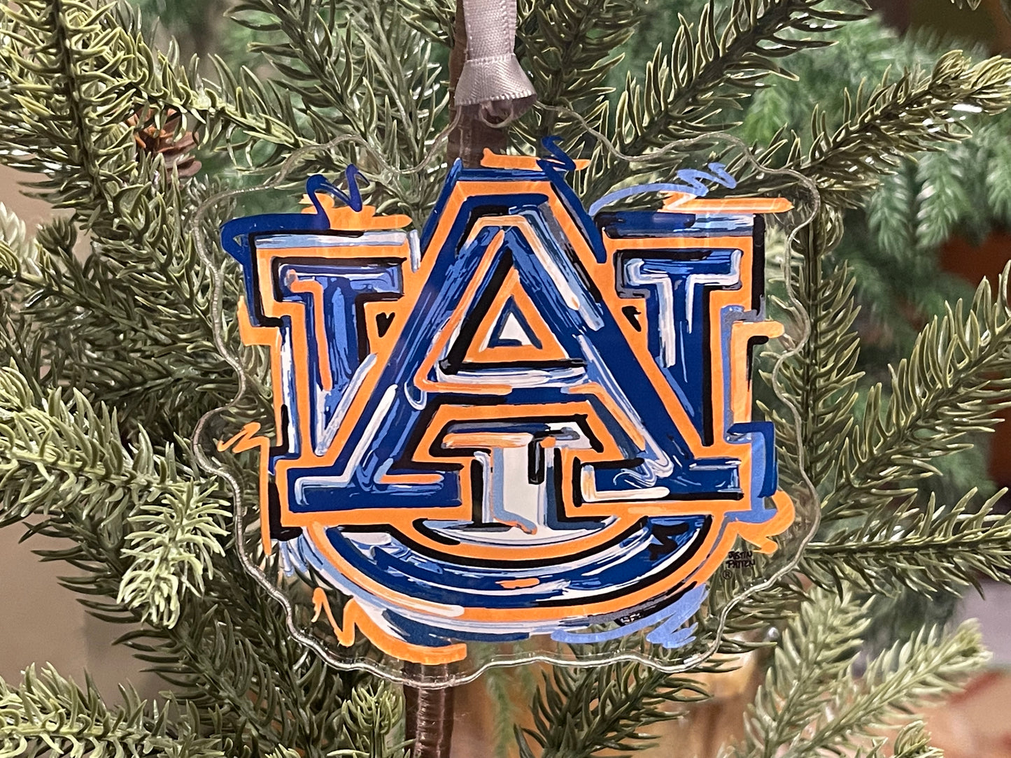 Auburn University Ornament by Justin Patten