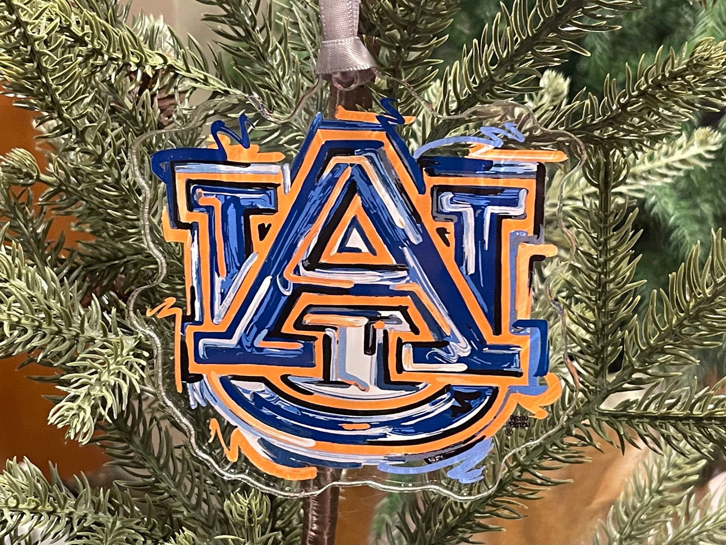 Auburn University Ornament by Justin Patten