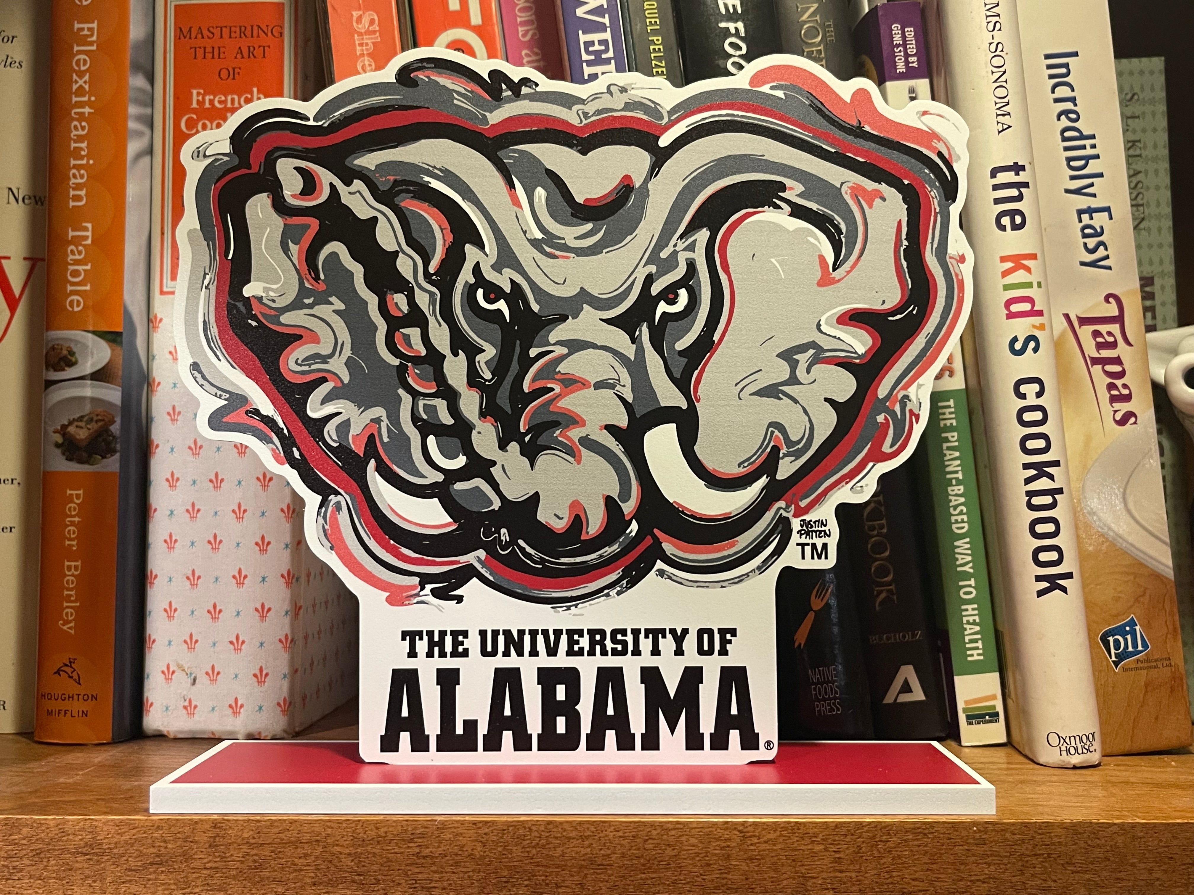 The University of Alabama  Big Al Standee by Justin Patten