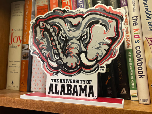 The University of Alabama  Big Al Standee by Justin Patten