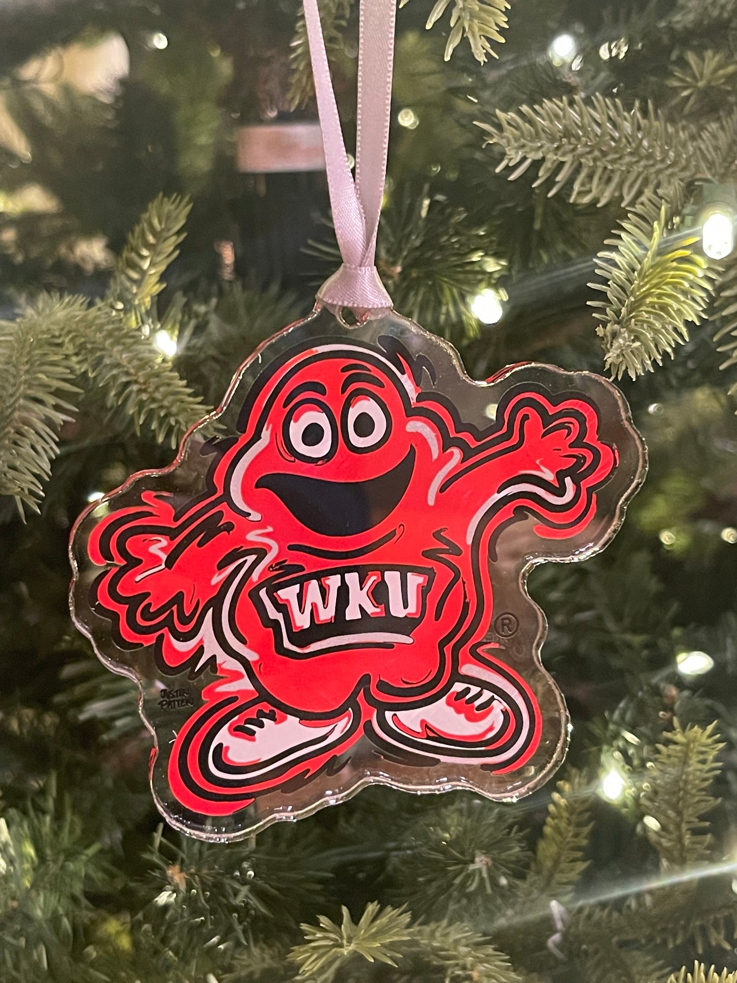 Western Kentucky University Ornament by Justin Patten