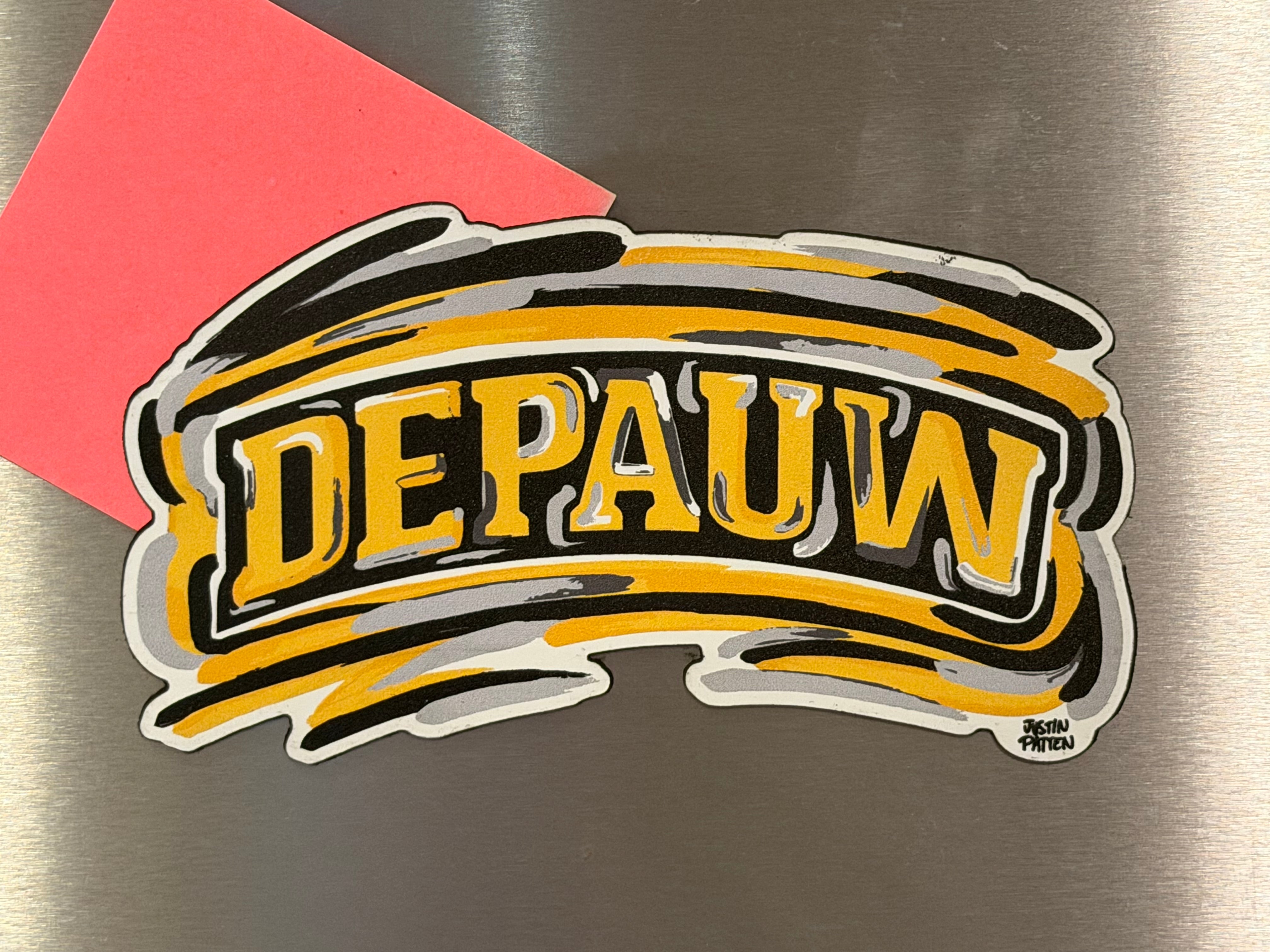 DePauw University Magnet  by Justin Patten (Tigers, Greencastle)