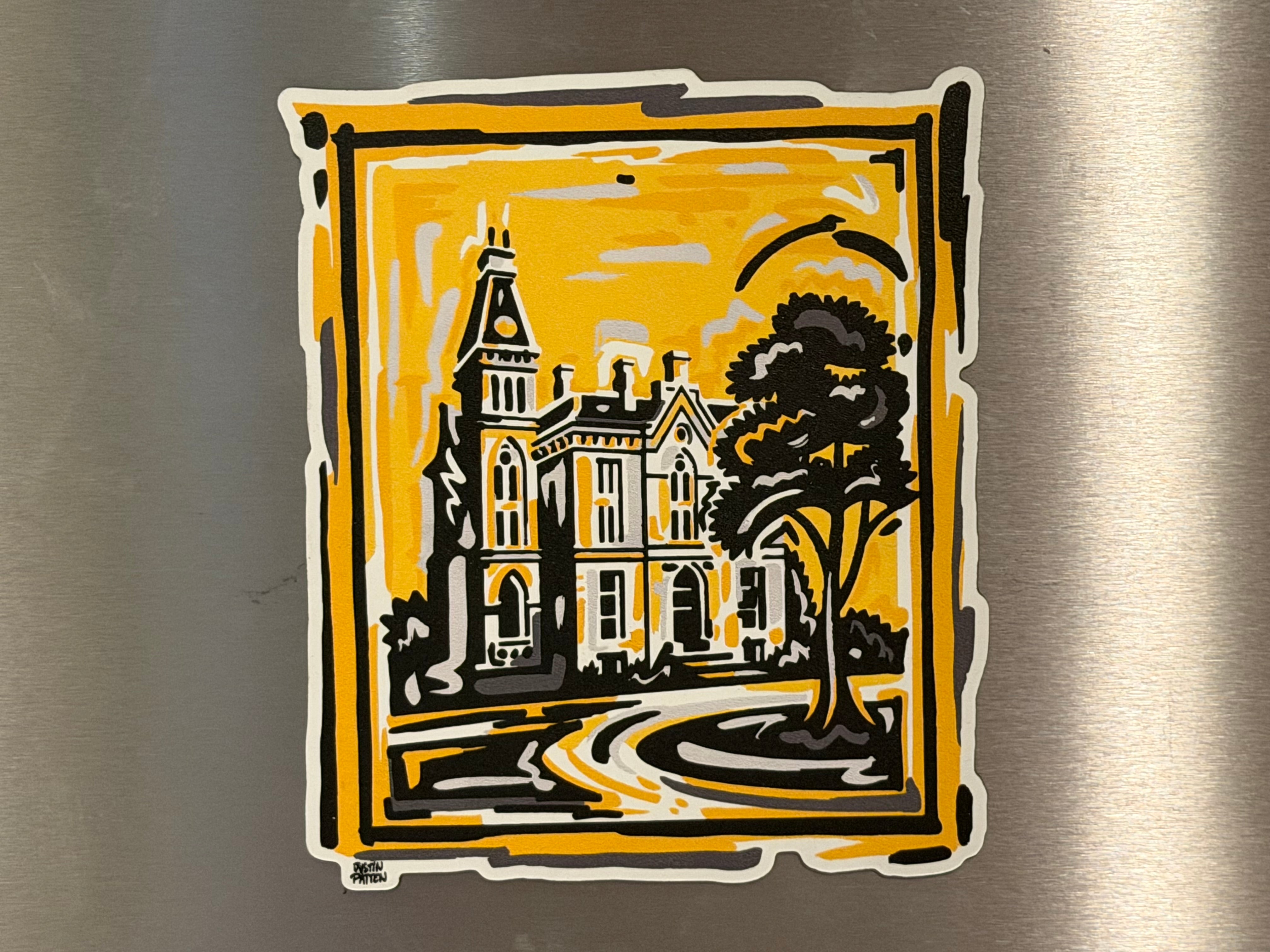 DePauw University East College Magnet  by Justin Patten (Tigers, Greencastle)
