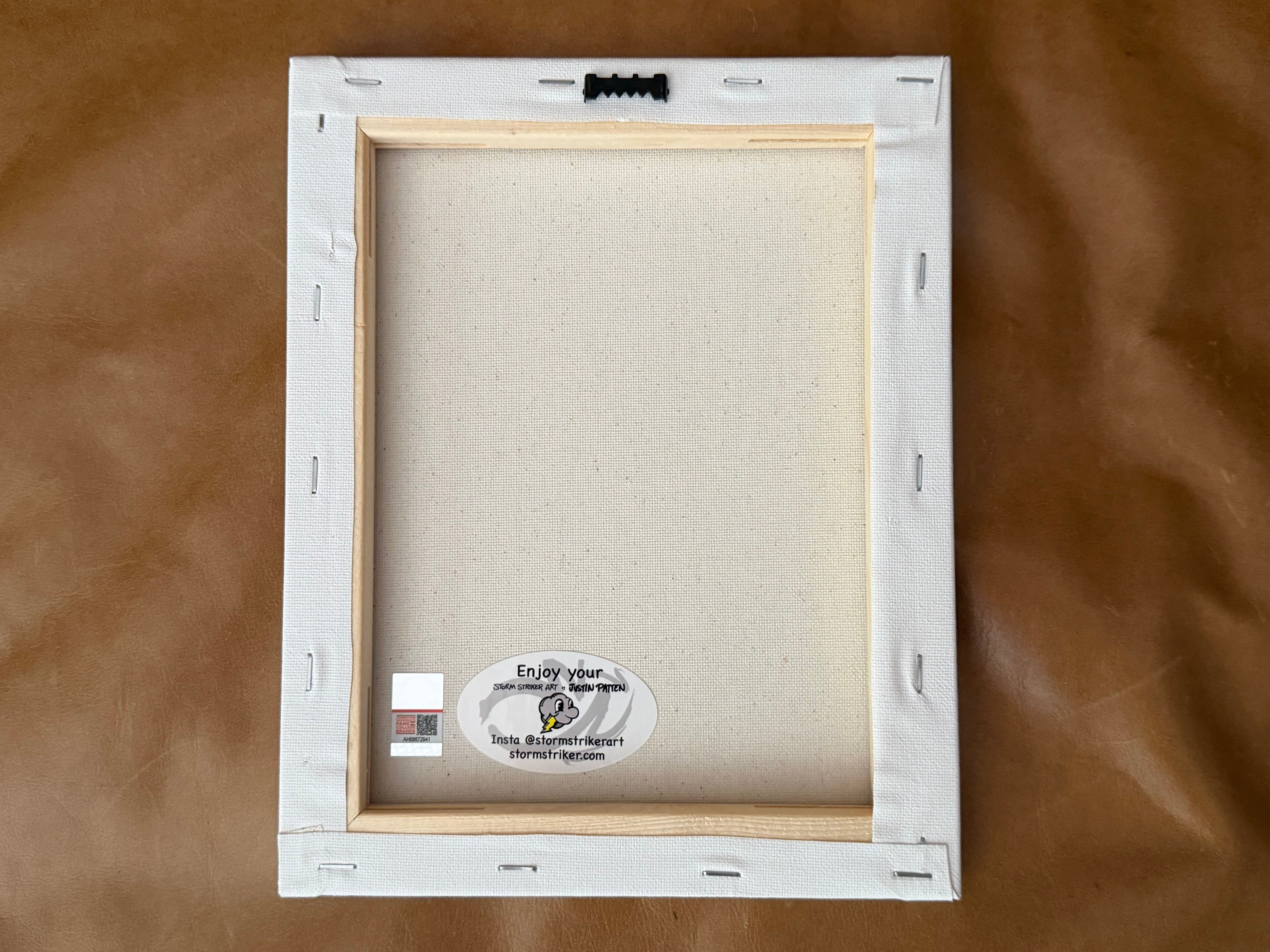 DePauw University East College 8" x 10" Wrapped Print by Justin Patten (Tigers, Greencastle)