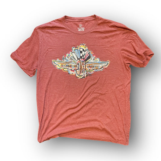 Indianapolis Motor Speedway Tee by Justin Patten (Heather Russet)