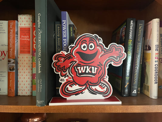 Western Kentucky Big Red Standee by Justin Patten