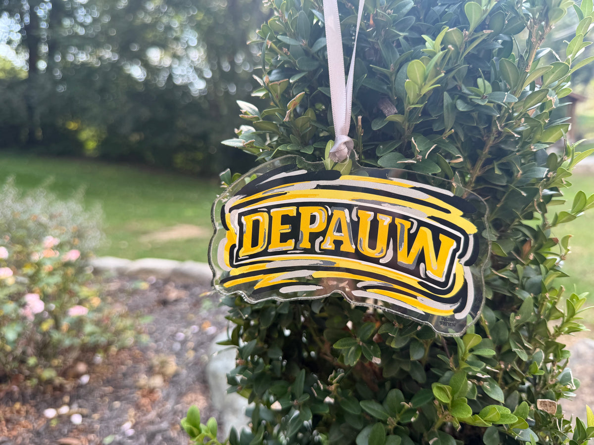 DePauw University Ornament by Justin Patten (Tigers, CLC)