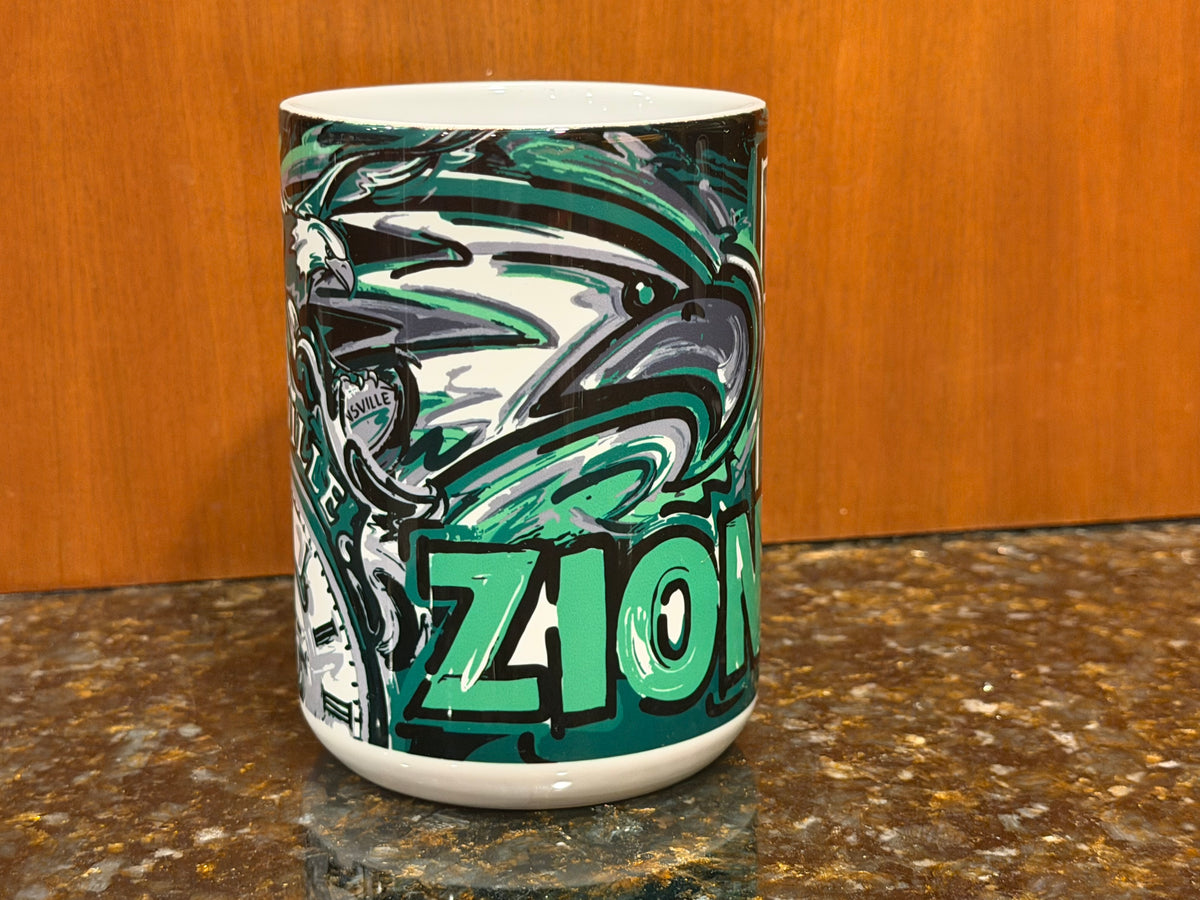 Zionsville Ceramic Mug by Justin Patten (Zionsville Indiana)