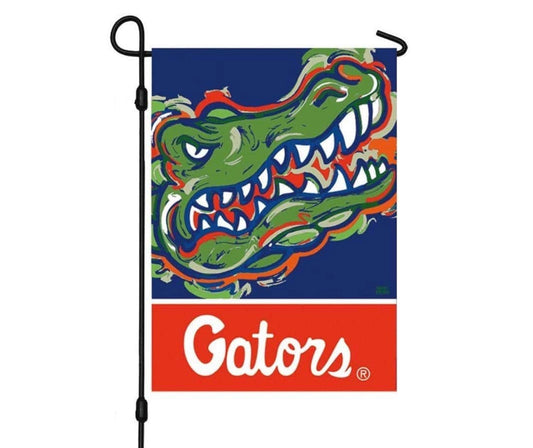 University of Florida Garden Flag 12" x 18" by Justin Patten