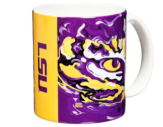 Louisiana State University Ceramic Mug by Justin Patten